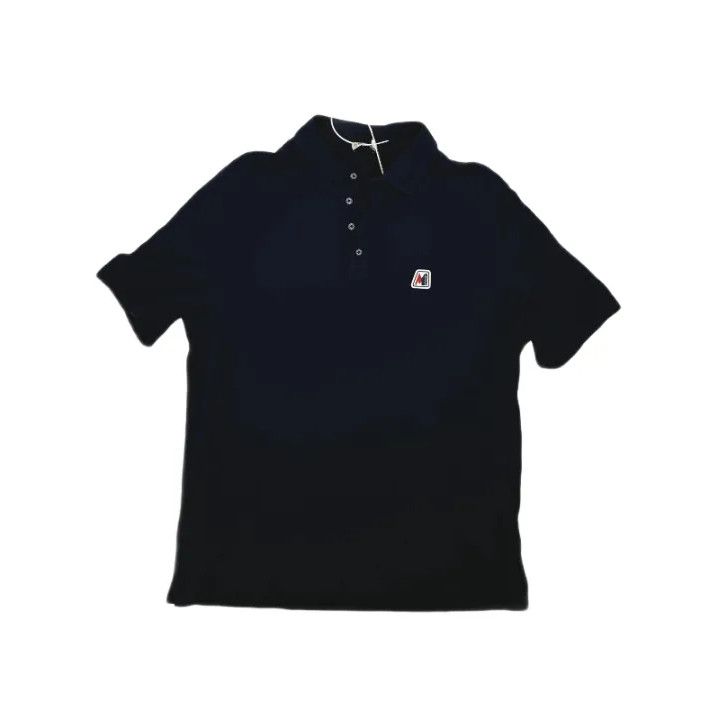 Moncler Moncler Logo Solid Casual Short Sleeve Polo Size US XL / EU 56 / 4 - 1 Thumbnail