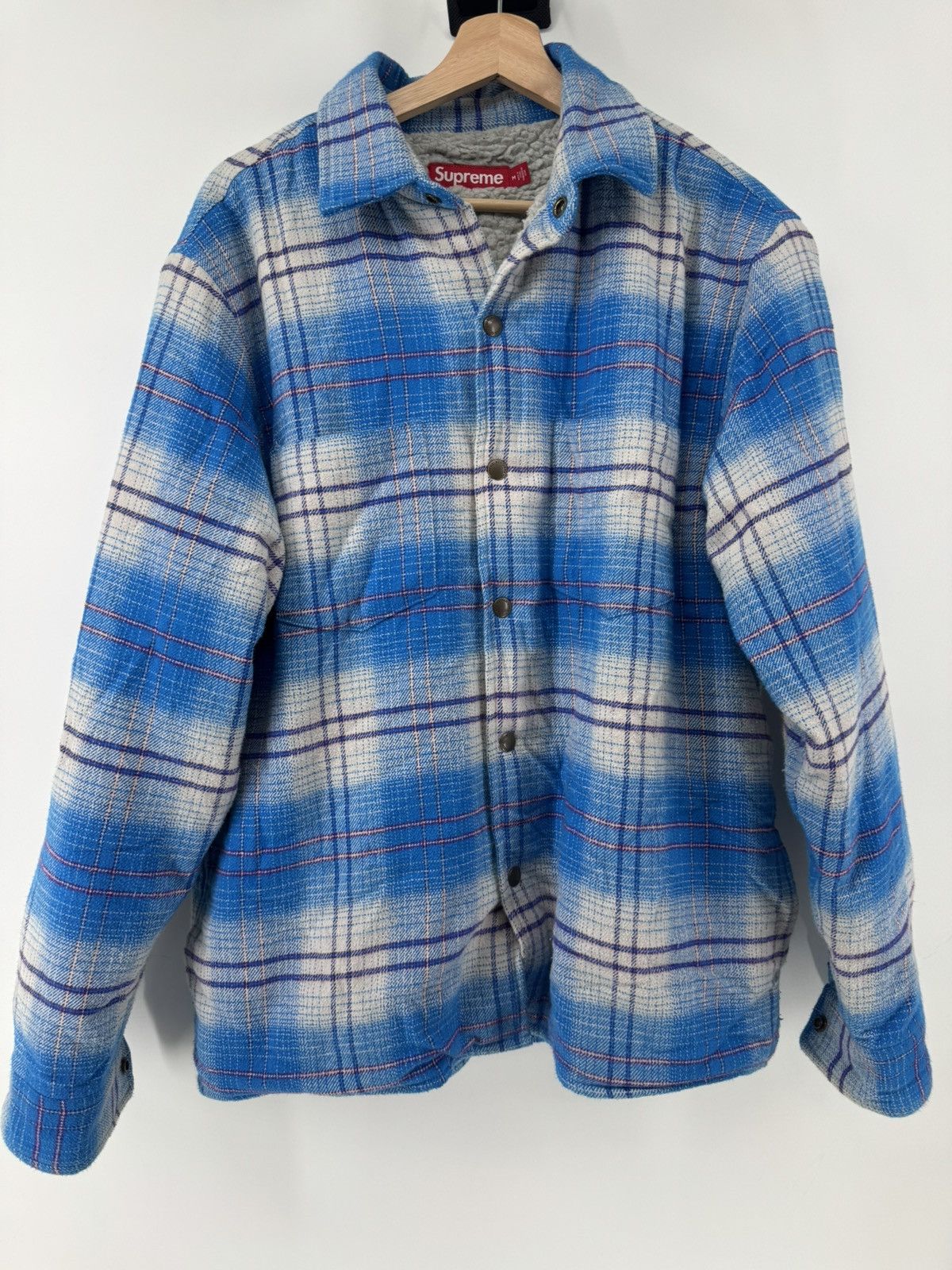 Supreme Supreme Lined Flannel Snap Shirt Size Medium Size US M / EU 48-50 / 2 - 1 Thumbnail