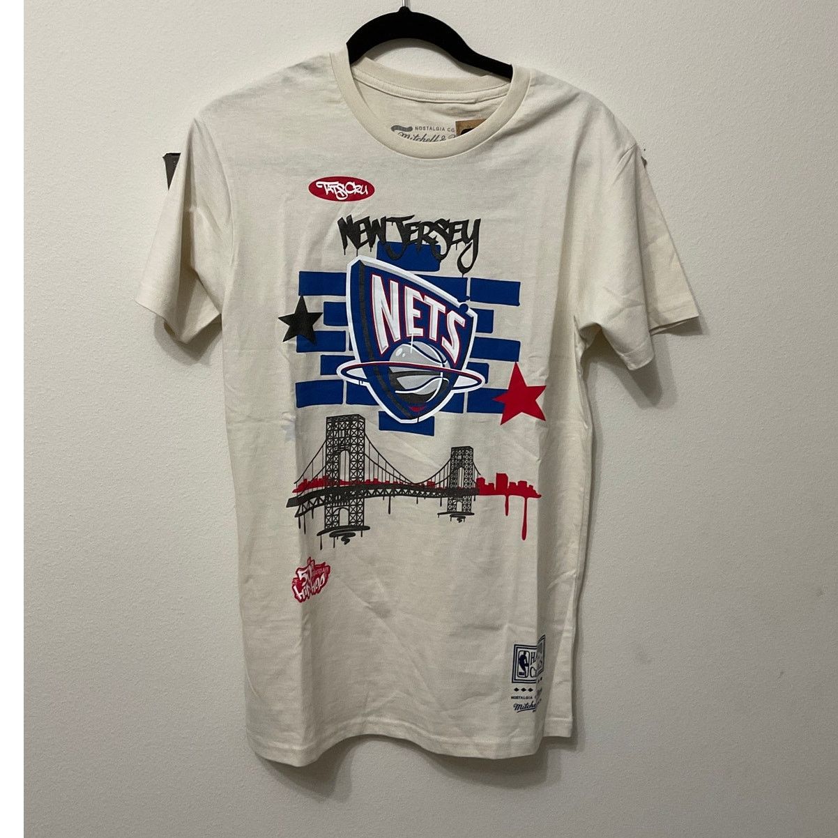 Mitchell & Ness NWT Men's Mitchell & Ness NBA New Jersey Nets T-shirt Sz S Size US S / EU 44-46 / 1 - 1 Thumbnail