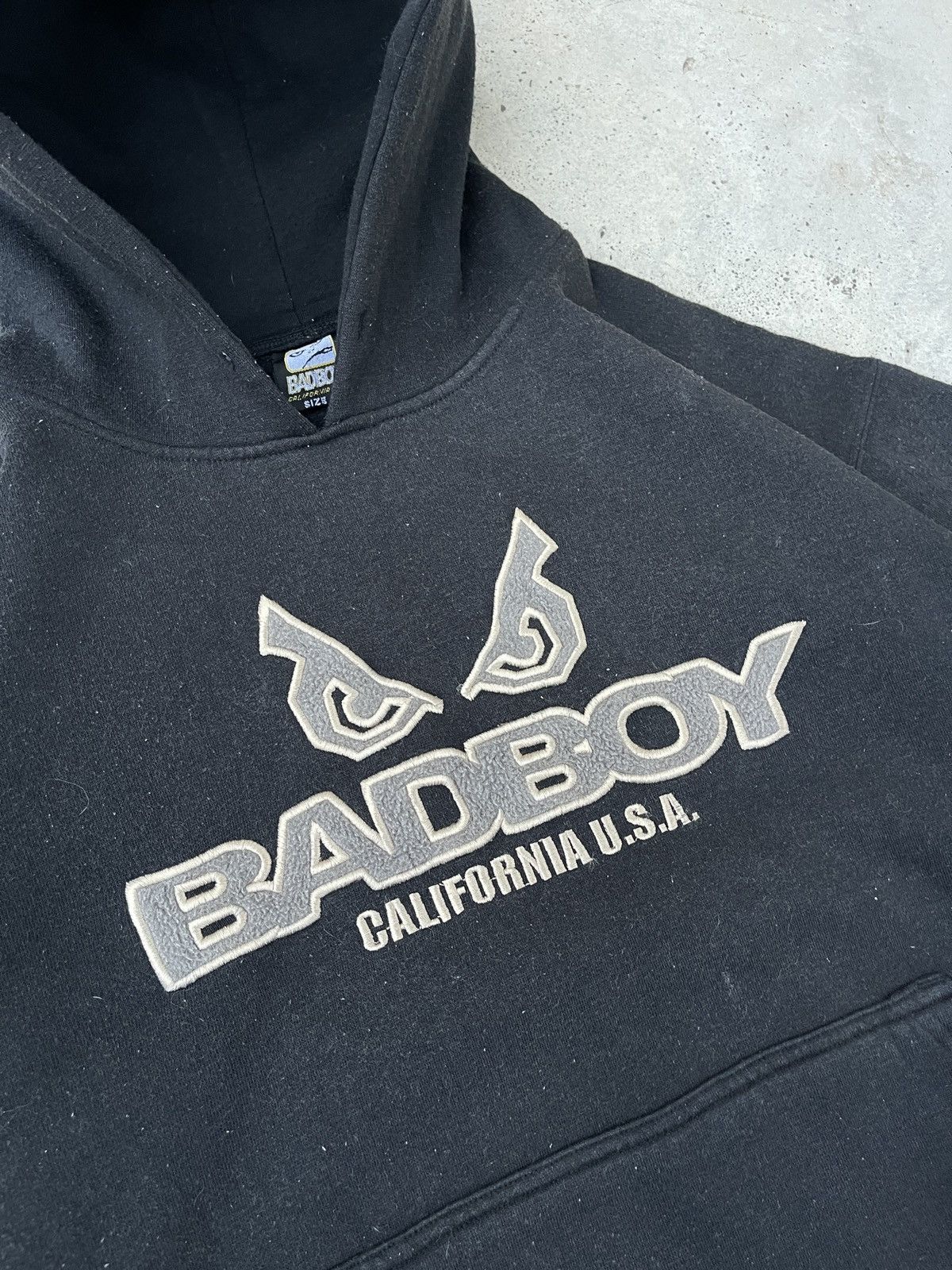 Japanese Brand × Vintage Vintage Bad Boy Carpet Printed Pullover Hoodie Size US L / EU 52-54 / 3 - 7 Thumbnail