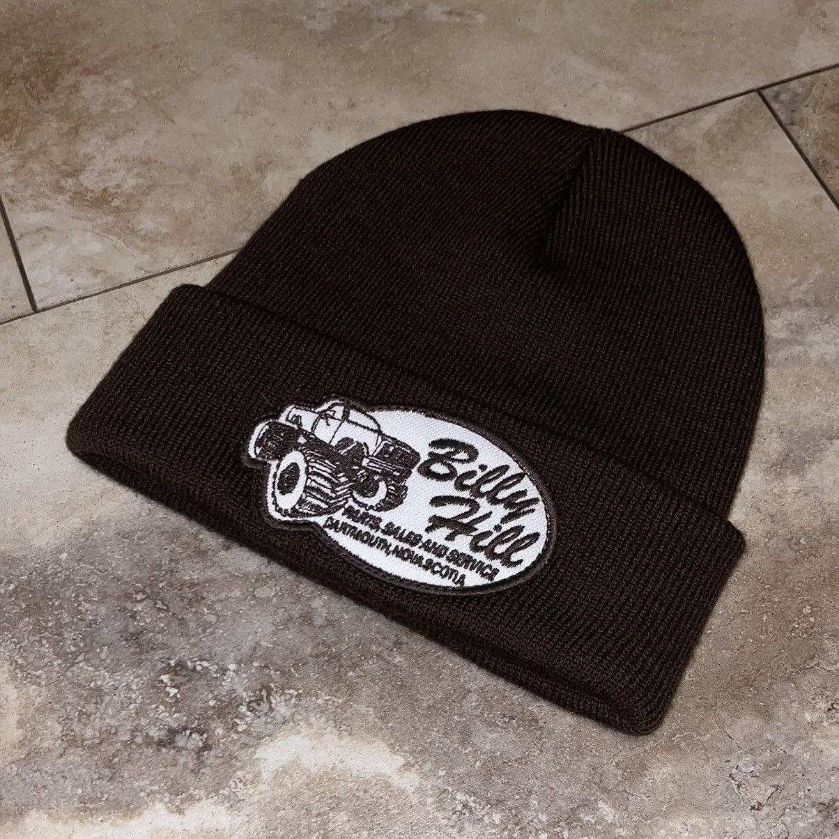 Billy Hill 2022 Billy Hill Classic Patch Beanie Brown One Size Size ONE SIZE - 1 Thumbnail