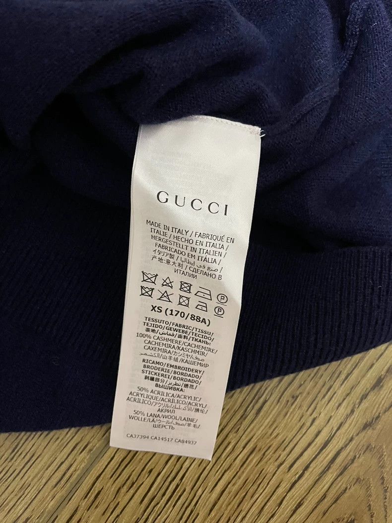Gucci Gucci Men's cashmere sweater 2501-Nextarrow Size US XS / EU 42 / 0 - 7 Thumbnail