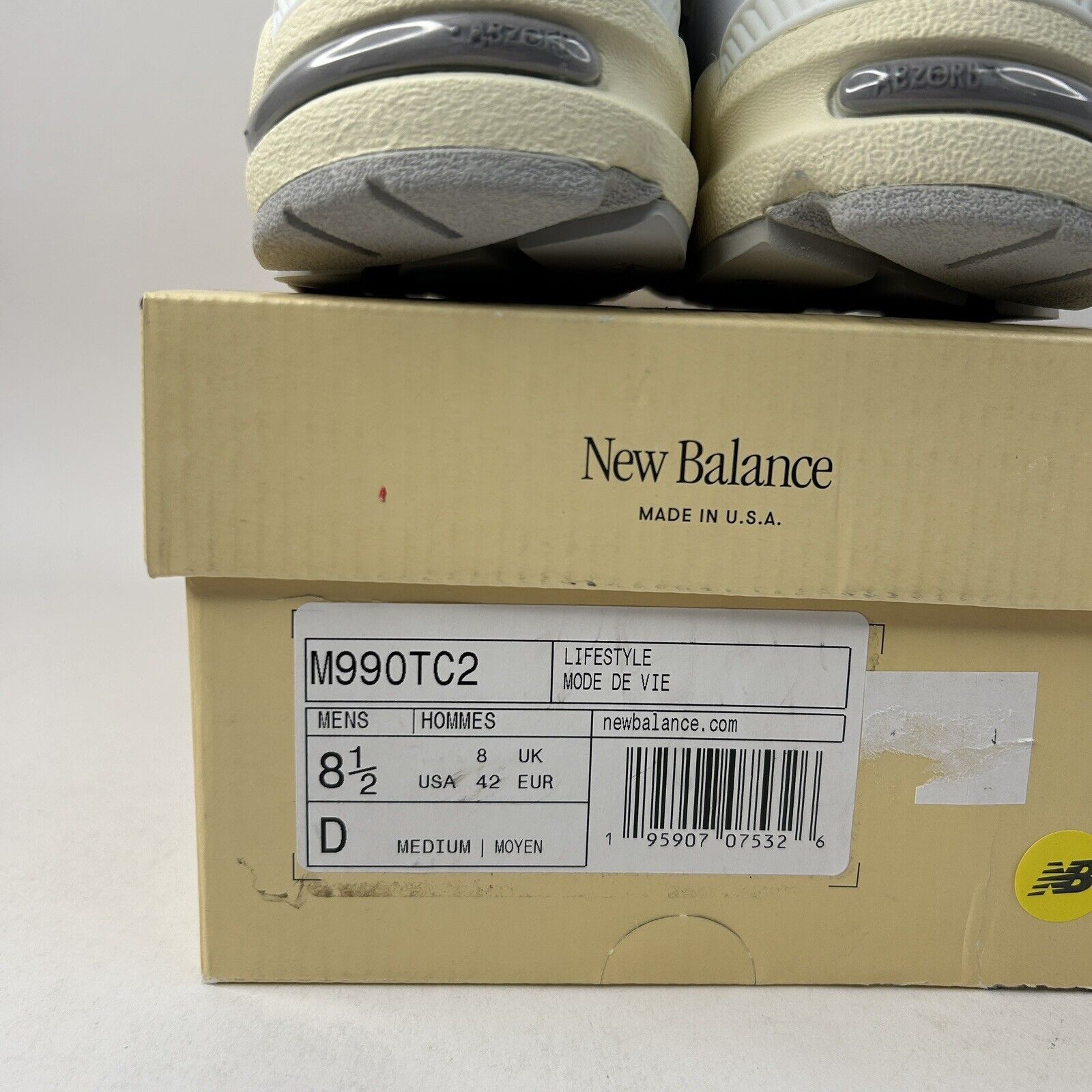 New Balance New Balance x Teddy Santis 990v2 “Sea Salt” 2024 Size US 8.5 / EU 41-42 - 5 Thumbnail