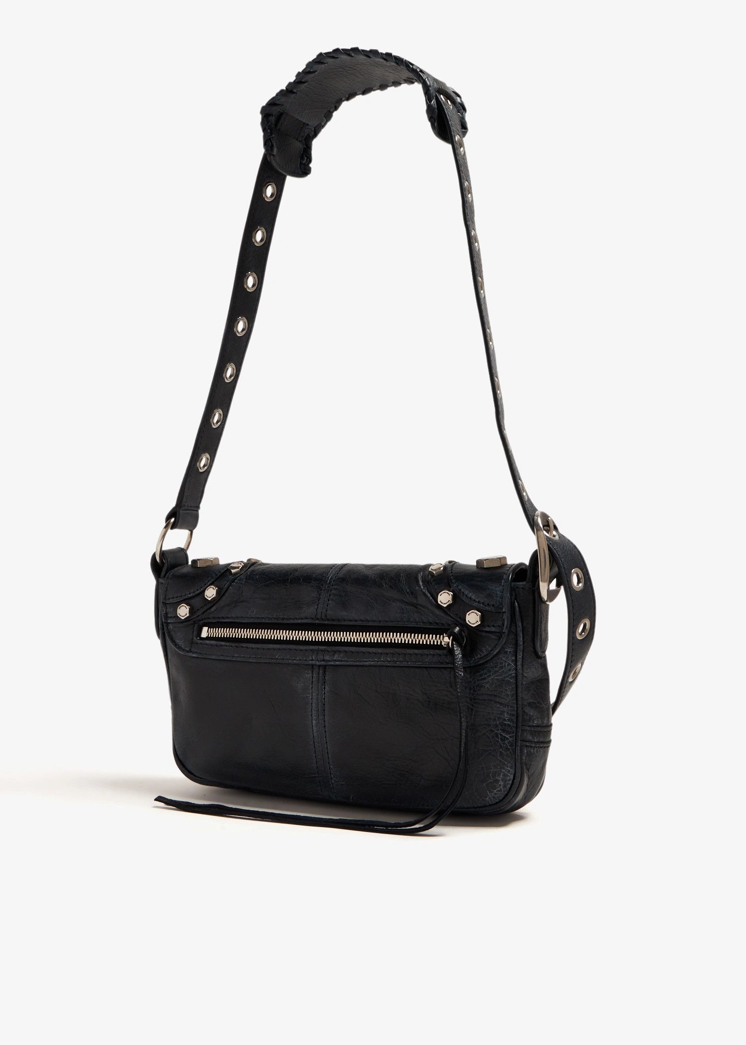 Balenciaga o1la1rc1a1225 Size: OS / Le Cagole XS Flap Bag in Black Size ONE SIZE - 3 Thumbnail