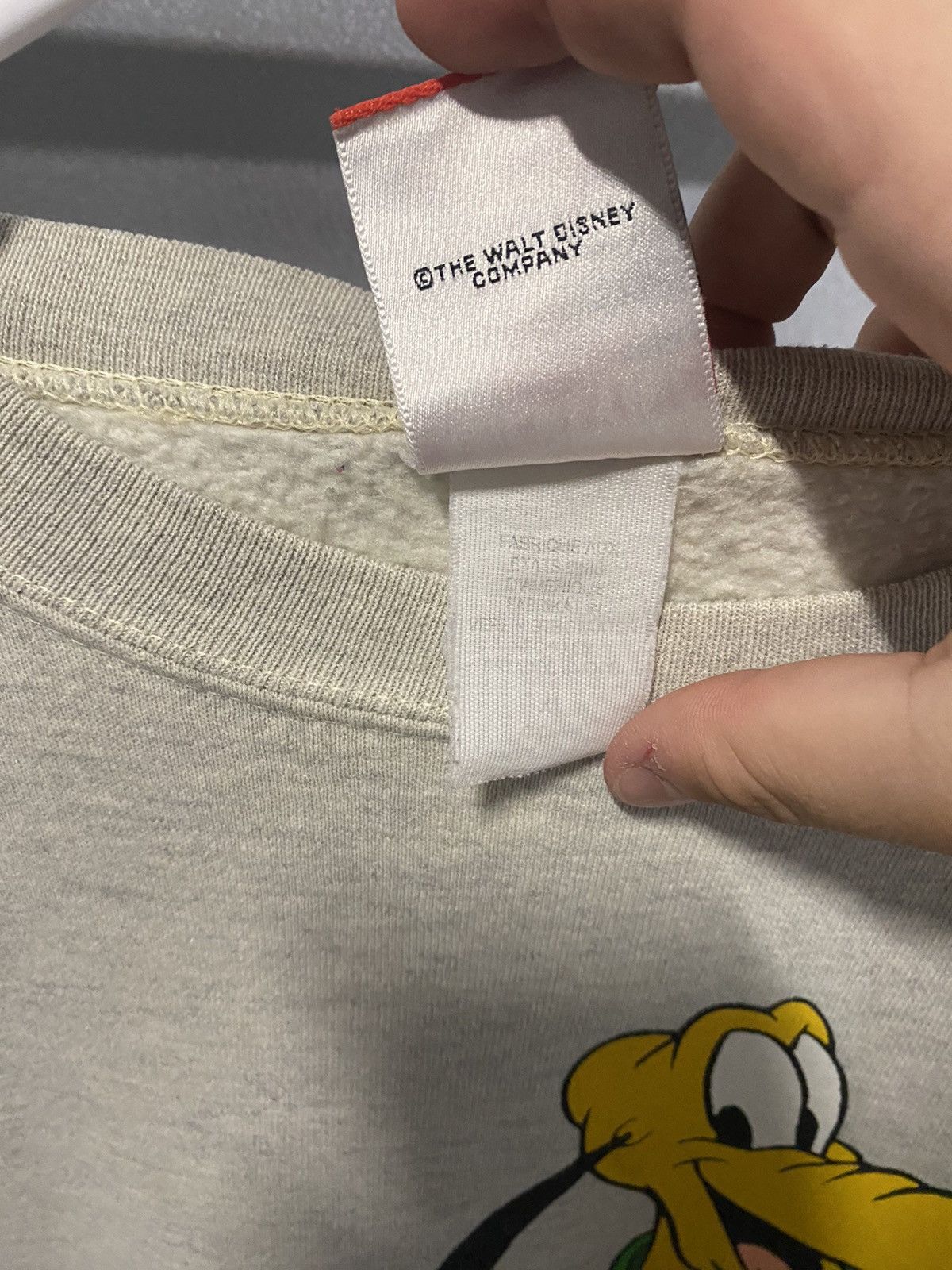 Disney 1990’s Disney Pluto Sweatshirt Size US XL / EU 56 / 4 - 3 Thumbnail
