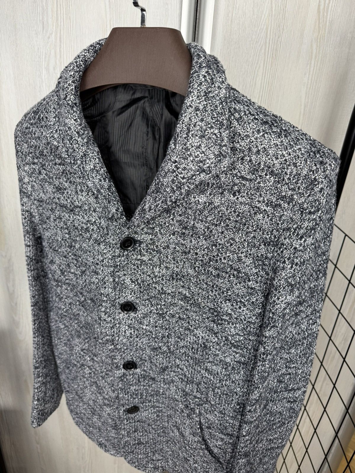 Japanese Brand Nicole Club for men elaborate collection blazer cardigan Size 40S - 7 Thumbnail