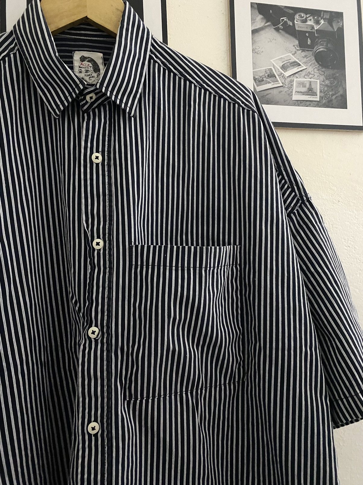 The Real McCoy's McCoy's industry Men Oversized Shirt Size US L / EU 52-54 / 3 - 3 Thumbnail