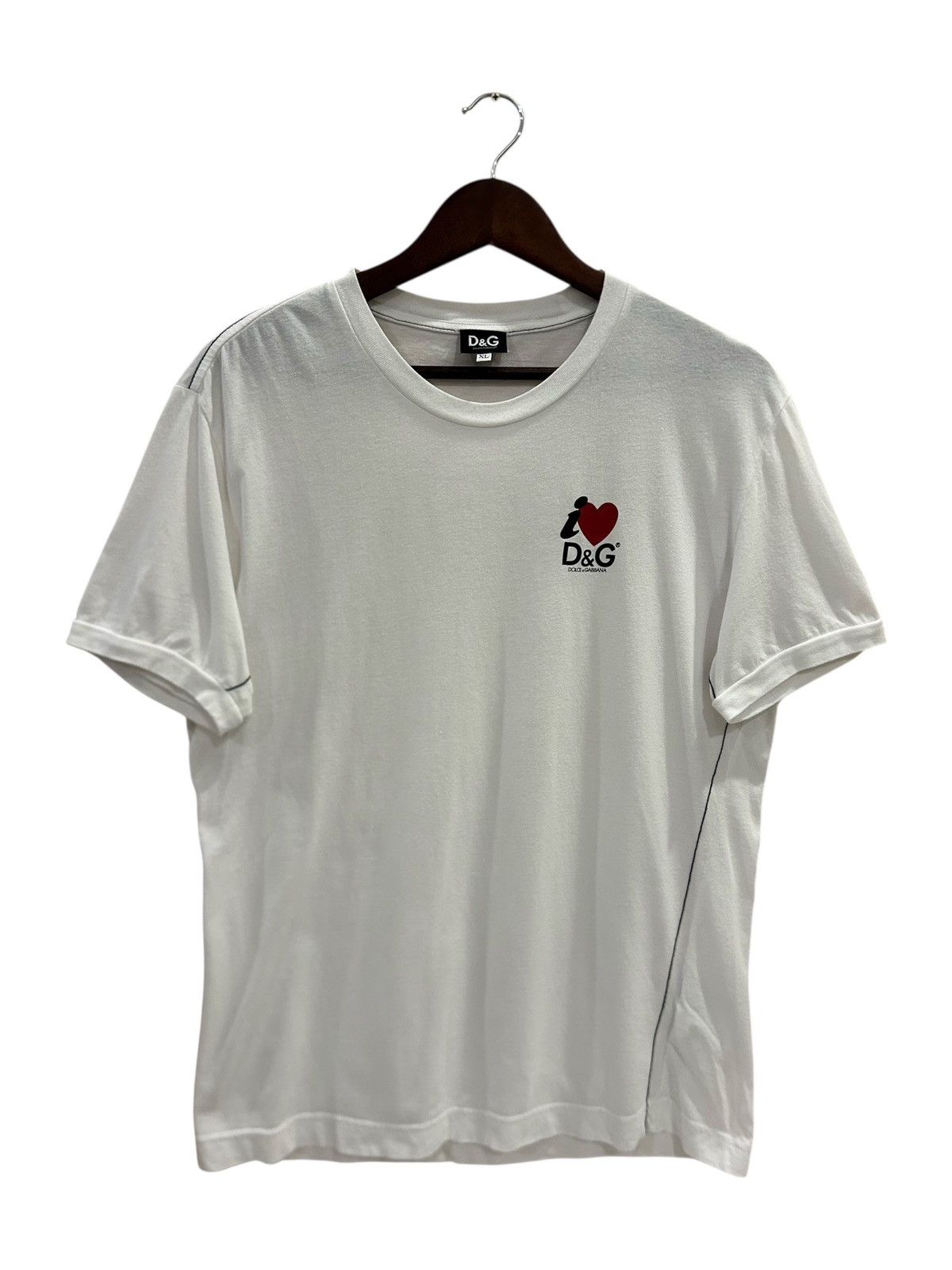 Dolce & Gabbana I ❤️ Dolce & Gabbana Tee Size US XL / EU 56 / 4 - 1 Thumbnail