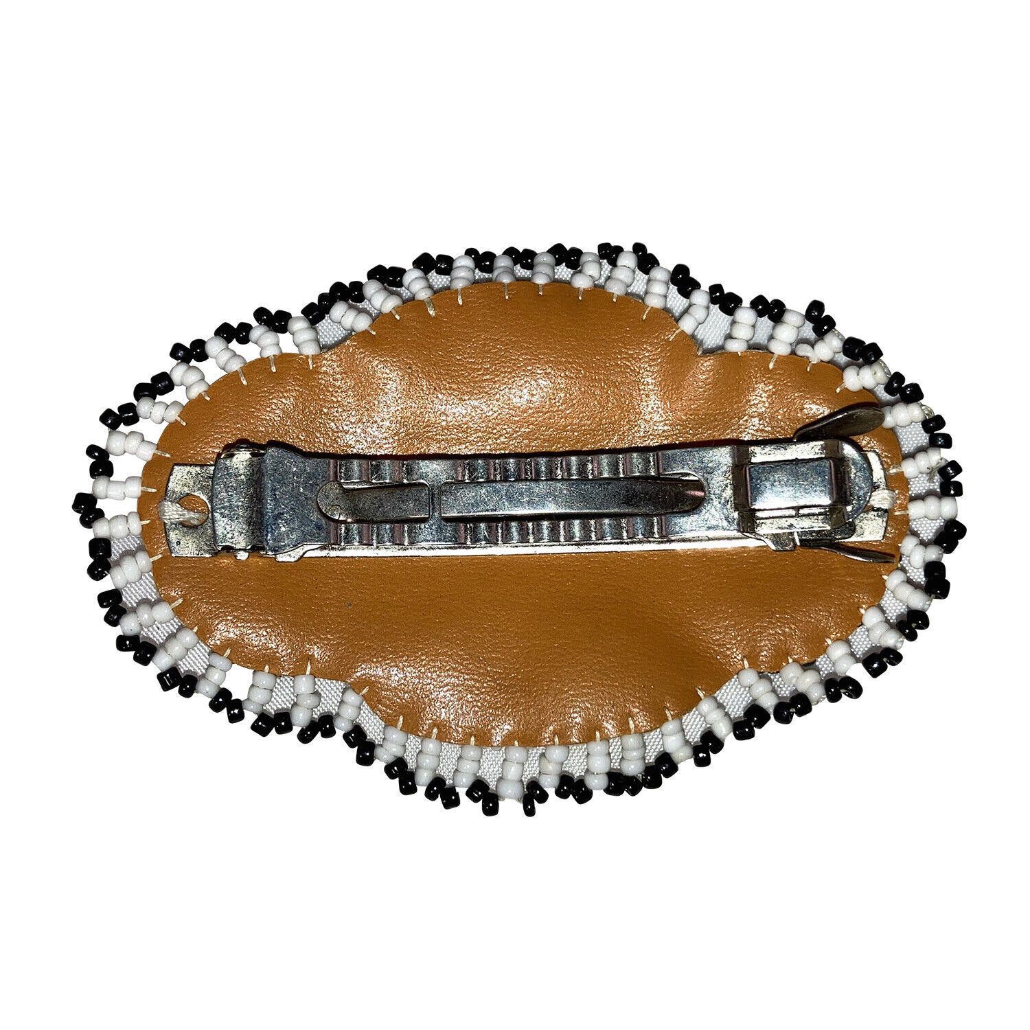 Handmade Southwestern Glass Seed Bead Hand Made Barrette Size ONE SIZE - 2 Thumbnail