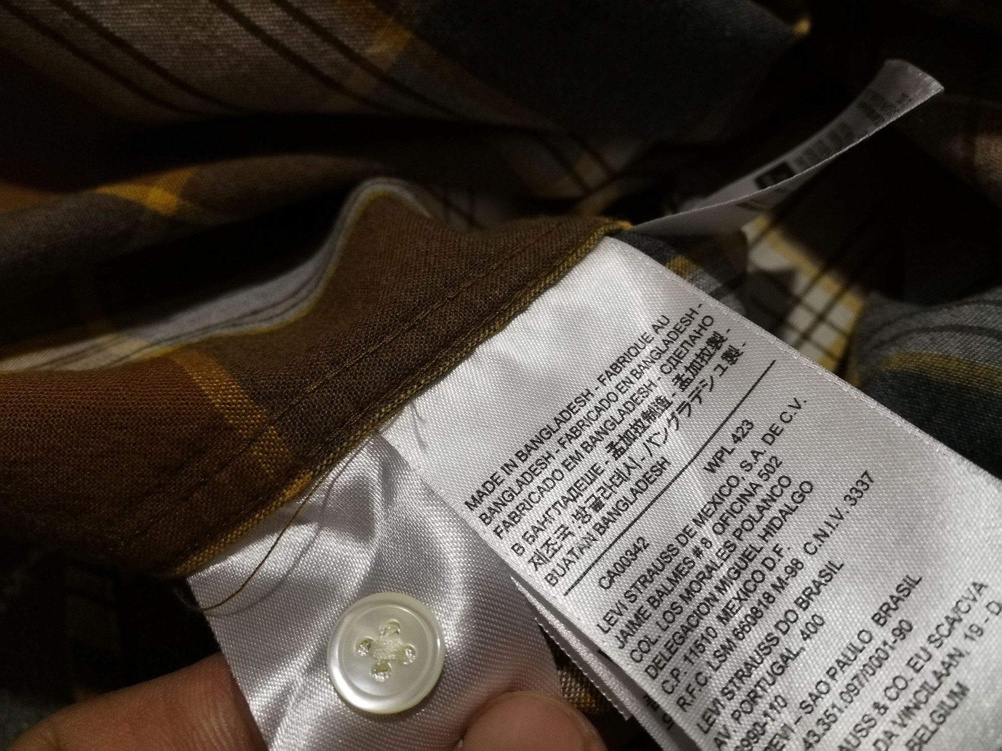 Levi's Levis san Francisco western snap button S 2000 Size US S / EU 44-46 / 1 - 7 Thumbnail