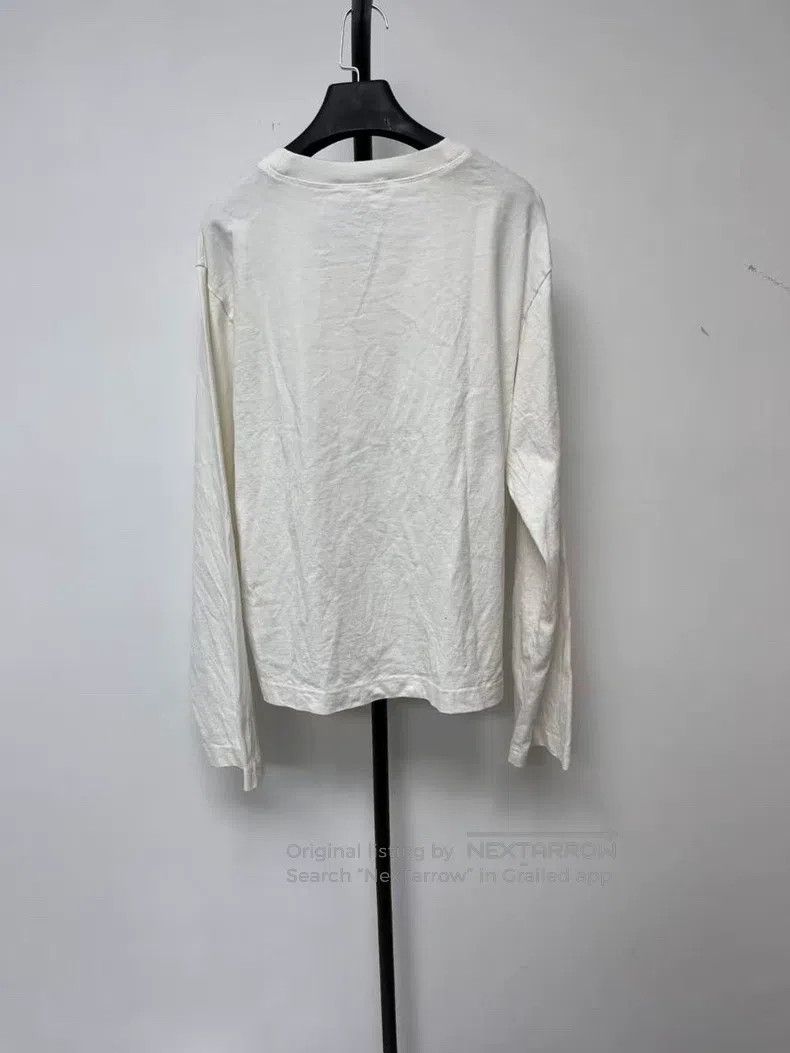 Acne Studios Acne Studios Letter Embroidered Crewneck Loose Fit Long Sl Size US XXS / EU 40 - 2 Thumbnail
