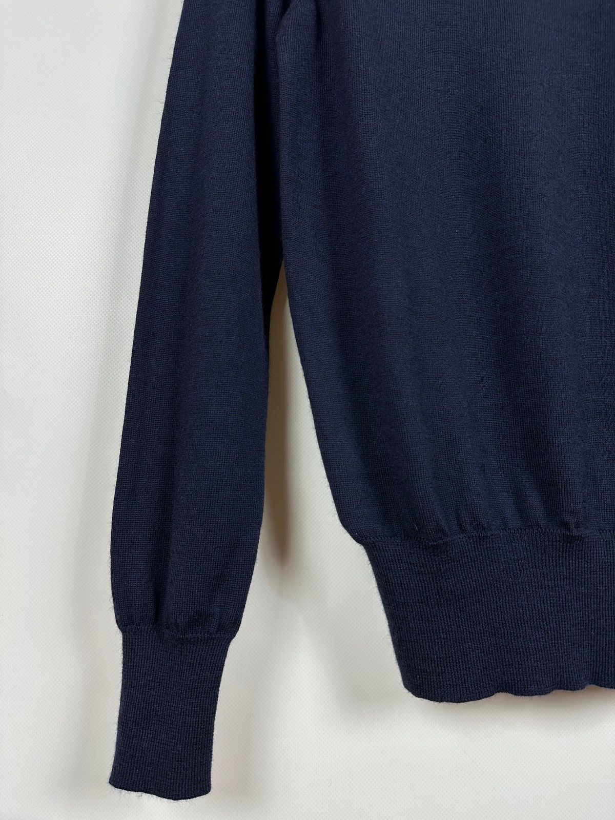 Vivienne Westwood Vivienne Westwood Navy Blue Turtleneck Wool Jumper Sweater Size US S / EU 44-46 / 1 - 17 Thumbnail