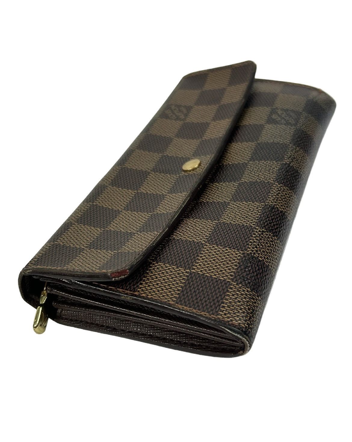 Louis Vuitton Louis Vuitton Damier Ebene Sarah Wallet Size ONE SIZE - 3 Thumbnail