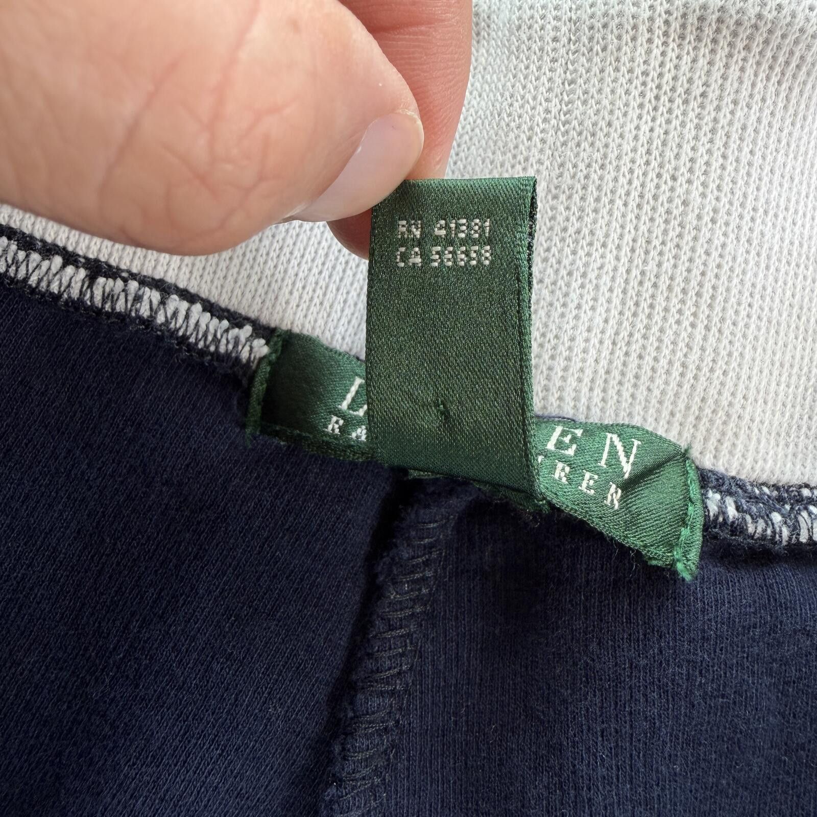 Lauren Ralph Lauren Lauren Ralph Lauren Navy Bootcut Yoga Lounge Pants Womens L Size 36" / US 14 / IT 50 - 6 Thumbnail