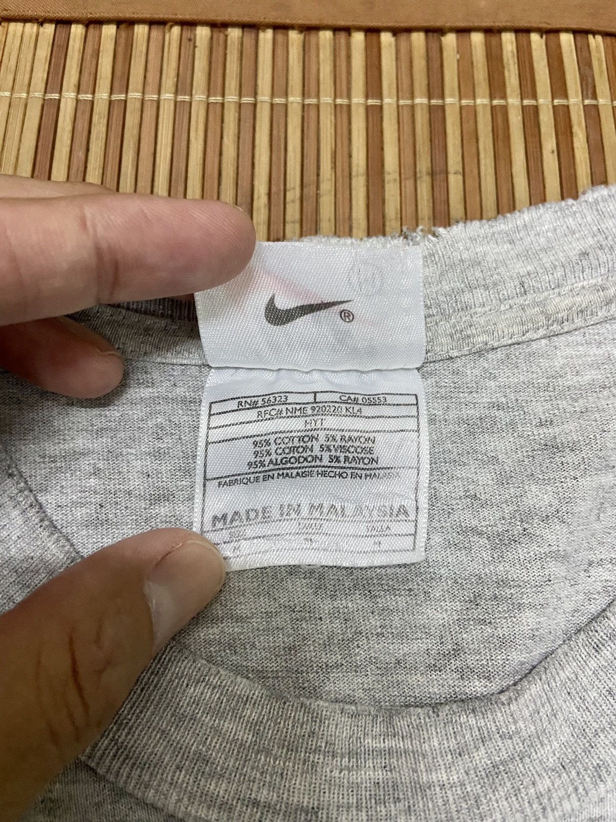Nike × Vintage VINTAGE Y2K NIKE TEE Size US M / EU 48-50 / 2 - 18 Thumbnail