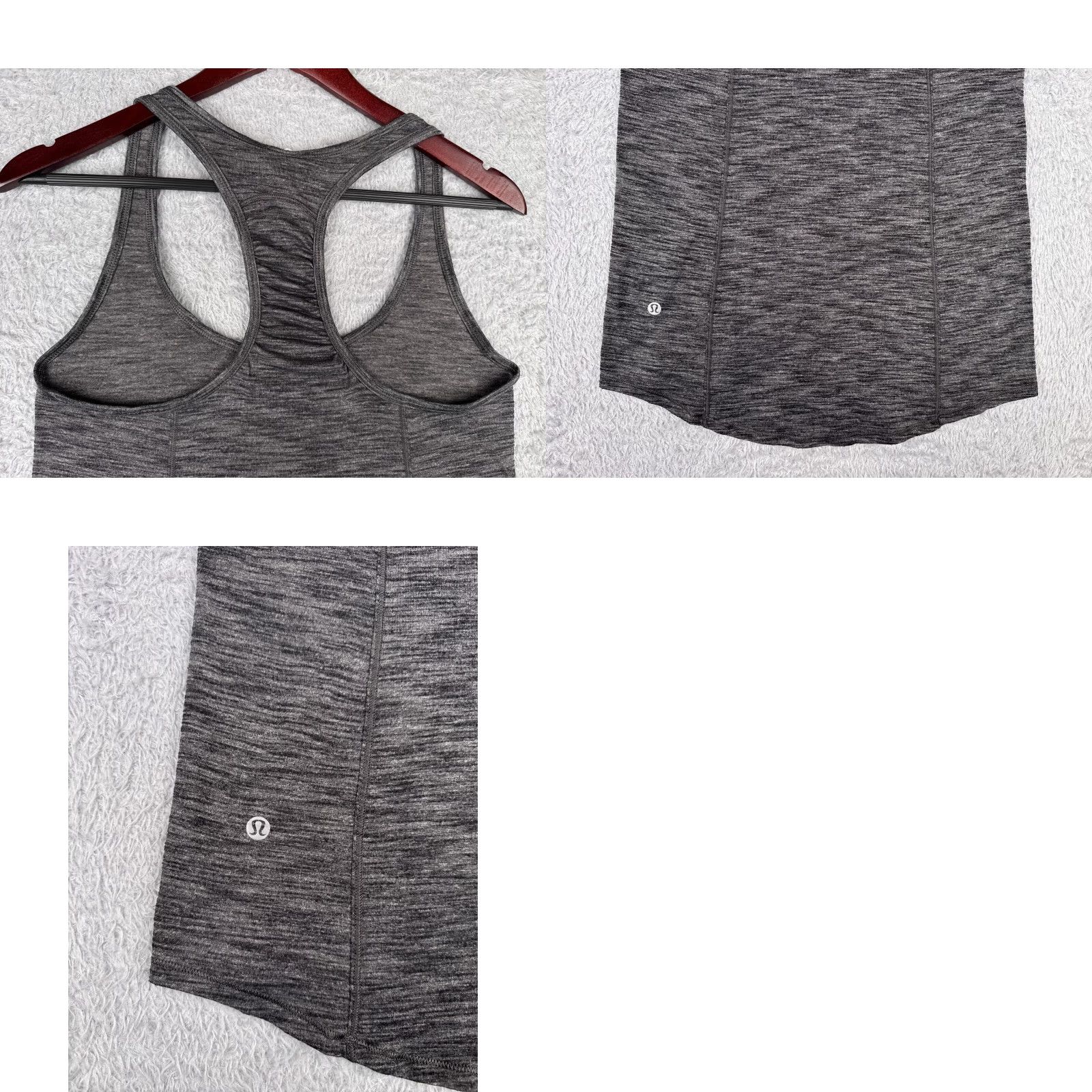 Lululemon Lululemon Shirt Women Gray Tank Luon Fabric 4 Sleeveless Racerback Gym Yoga All Seasons Casual Workwear VINTAGE No Size S / US 4 / IT 40 - 9 Thumbnail