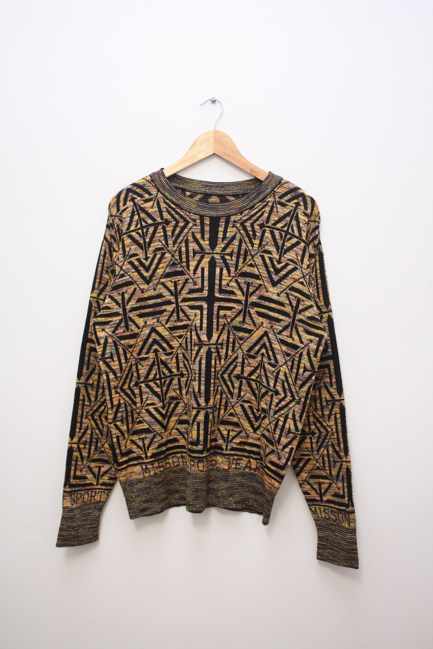 Missoni Missoni Vintage Embroidered Logo Knitted Sweater Size US M / EU 48-50 / 2 - 1 Thumbnail