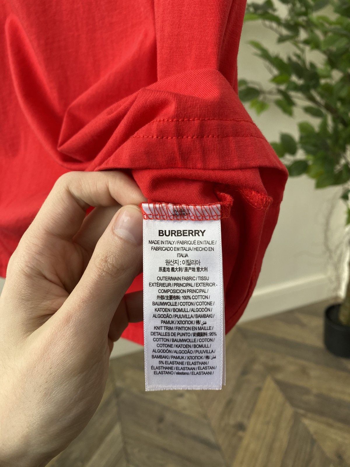 Burberry × Vintage Vintage Burberry Deer Print Short Sleeve T-Shirt Size US S / EU 44-46 / 1 - 14 Thumbnail