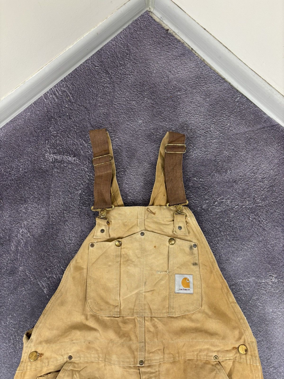 Carhartt Vintage Carhartt Double Knee Work USA Made 90s Hype Overall Size US 38 / EU 54 - 10 Thumbnail