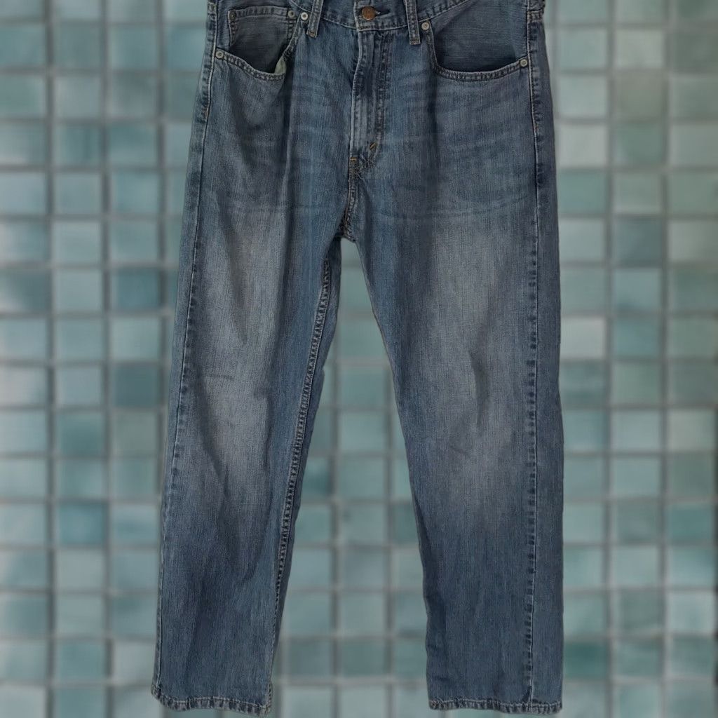 Levi's VINTAGE Levis Strauss 505 Mens Regular Fit Casual Straight Blue Denim Jeans 34X30 Size US 34 / EU 50 - 1 Thumbnail