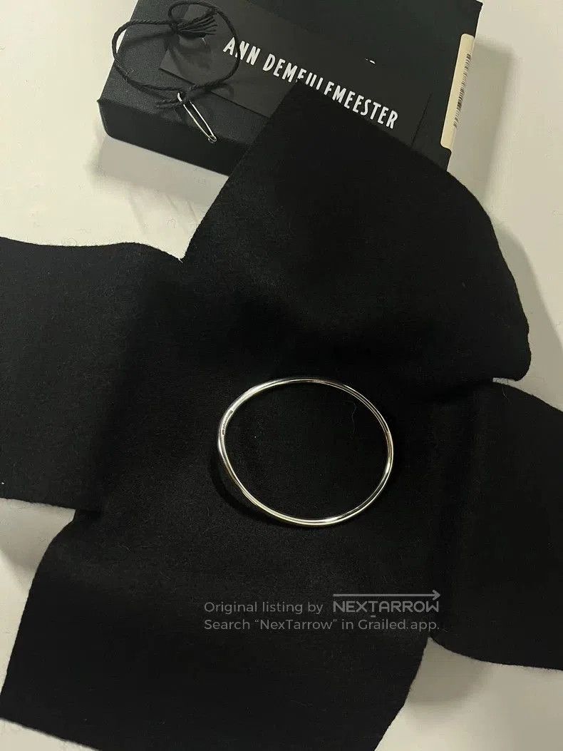 Ann Demeulemeester Ann Demeulemeester Silver Bracelet Bangle. Size ONE SIZE - 7 Thumbnail
