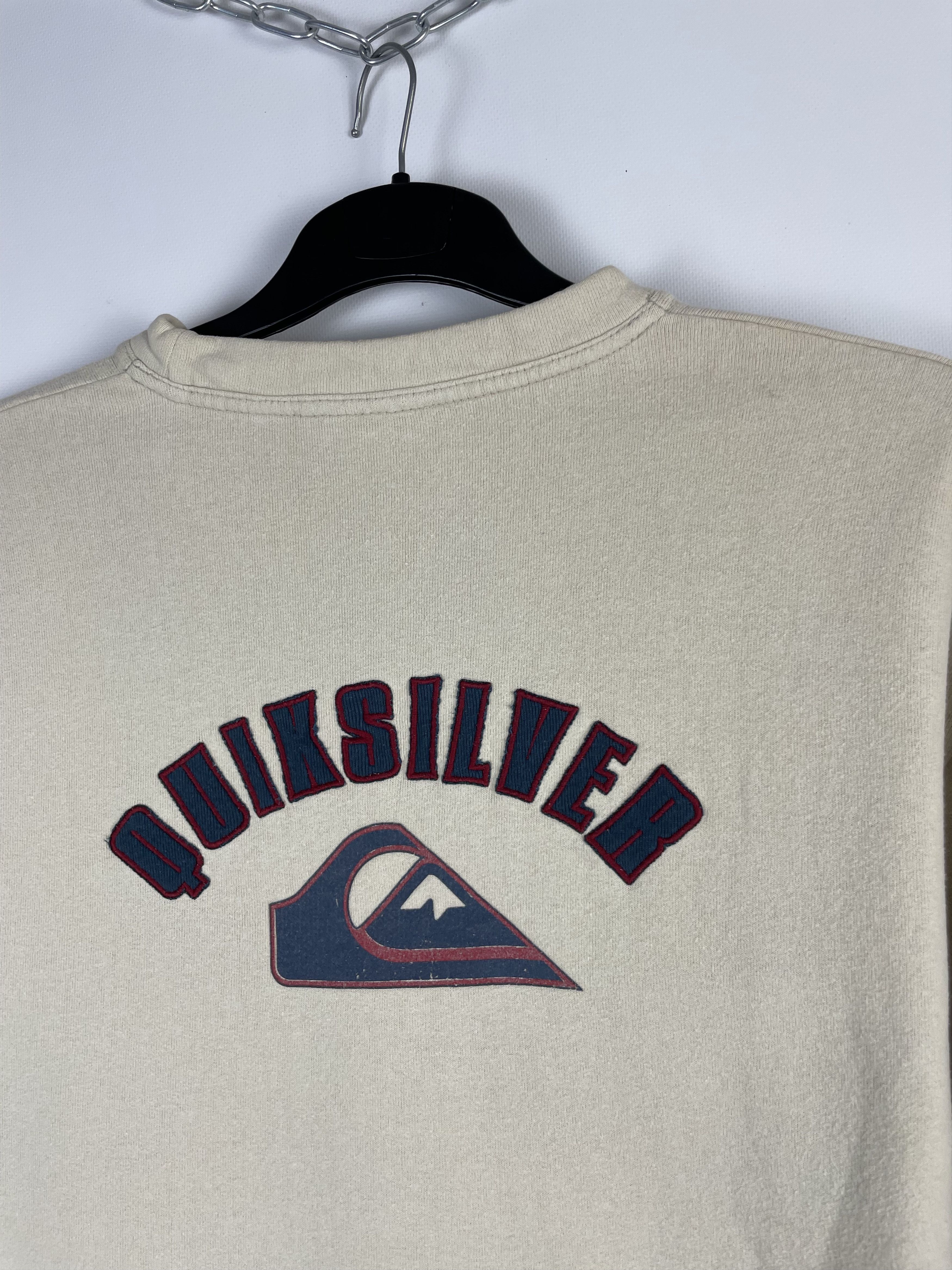 Quiksilver × Vintage Vintage 90s Surf Quicksilver Sweatshirts Size US M / EU 48-50 / 2 - 4 Thumbnail