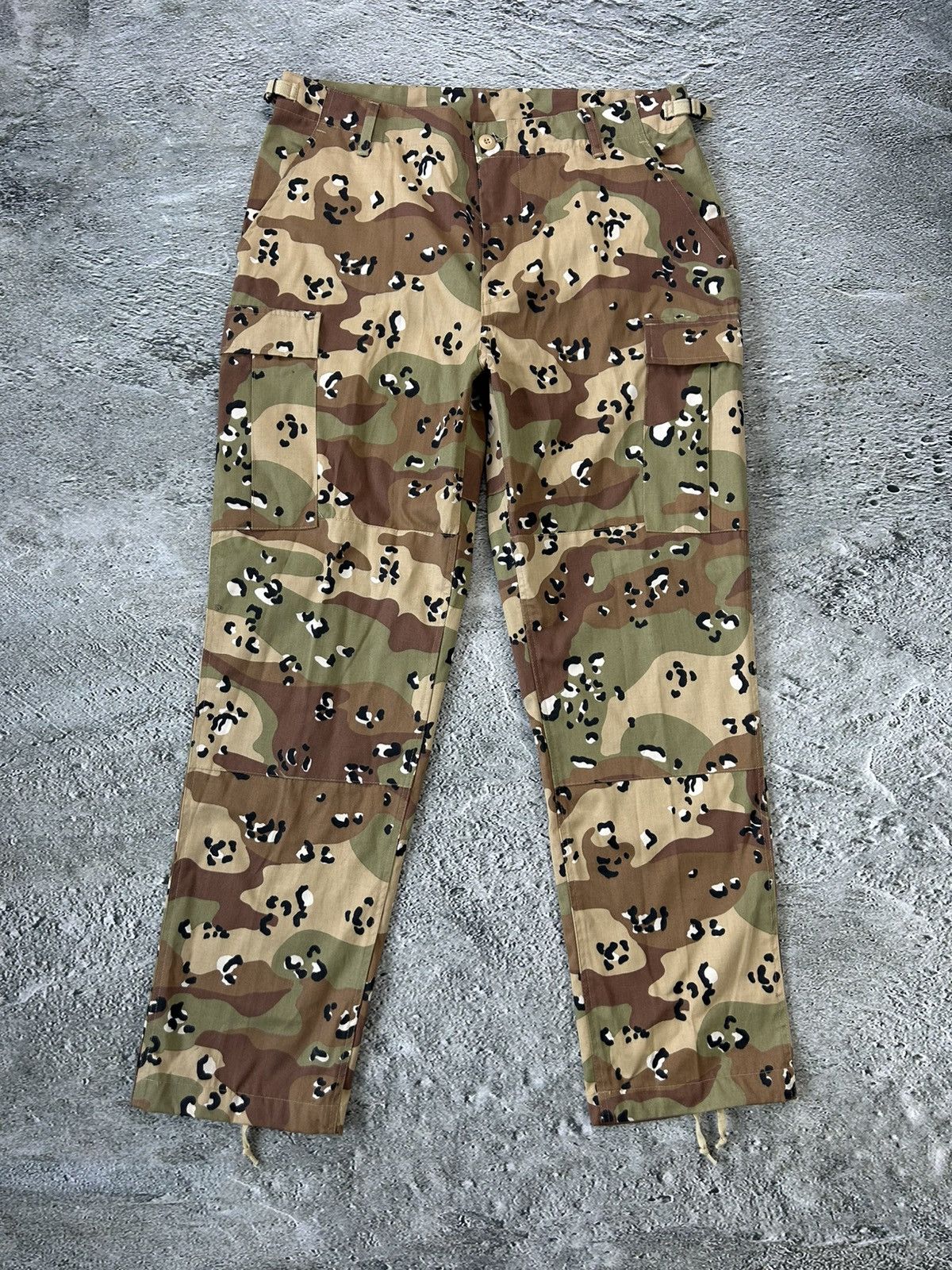 Vintage Military cargo pants vintage camo brown Size US 38 / EU 54 - 1 Thumbnail