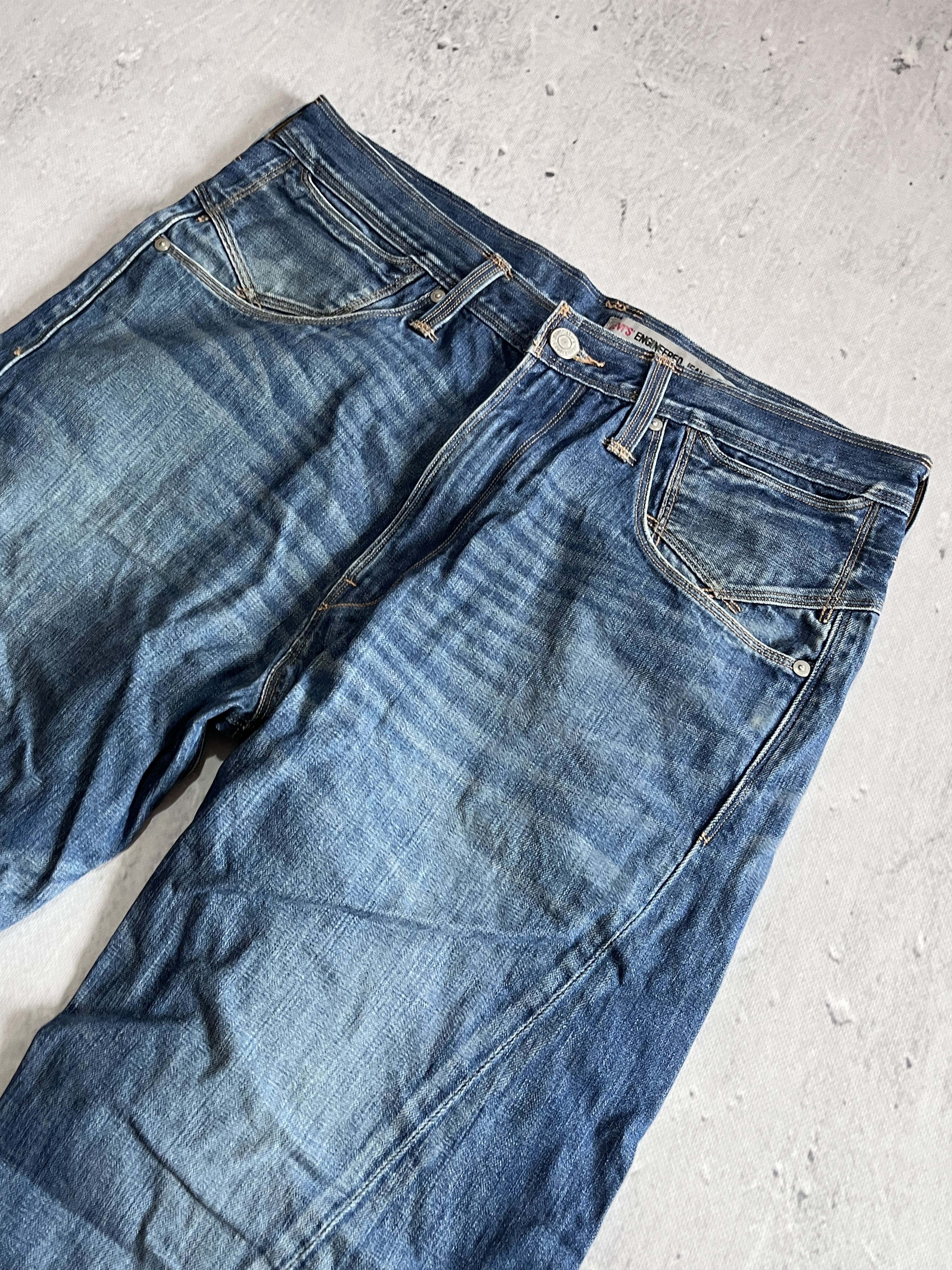 Levi's LEVI'S ENGINEERED JEANS 2008 TWISTED LEG VINTAGE Y2K DENIM Size US 34 / EU 50 - 7 Thumbnail