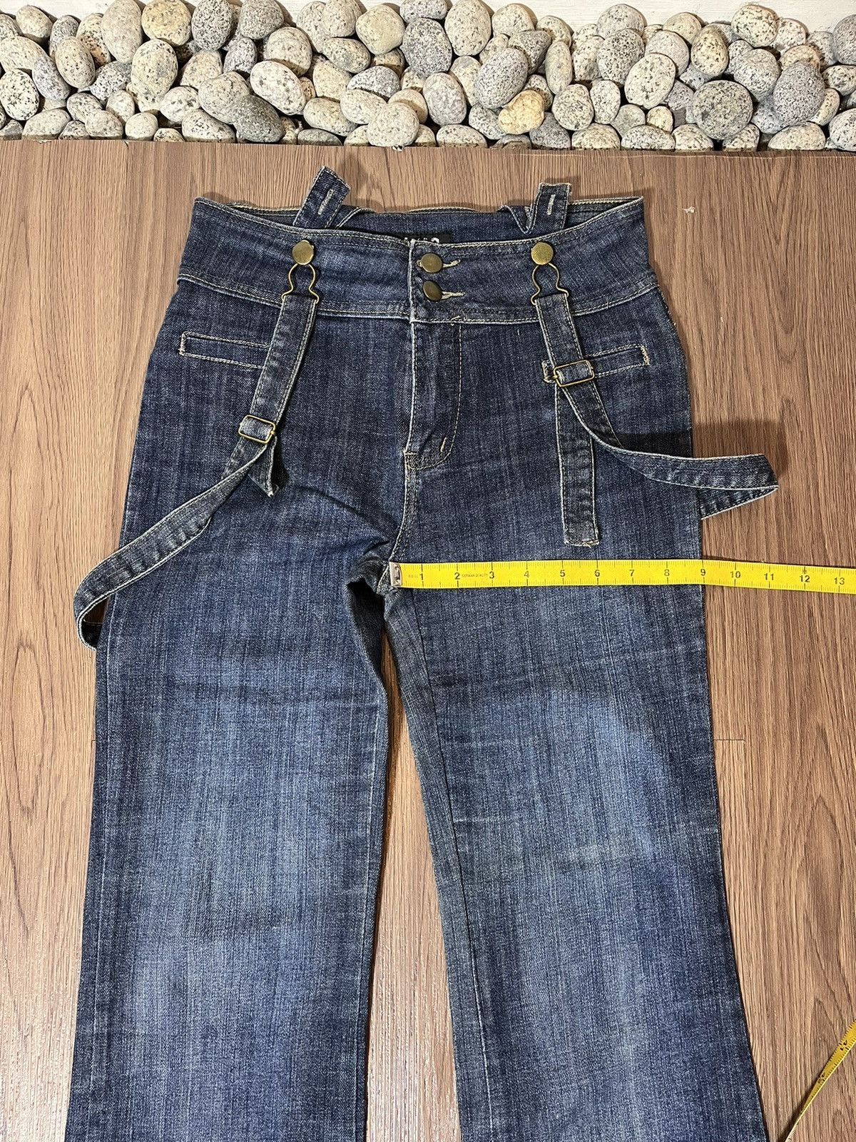 Japanese Brand × Le Grande Bleu (L.G.B.) × Tornado Mart ANAP japan suspender flare denim Size US 28 / EU 44 - 16 Thumbnail