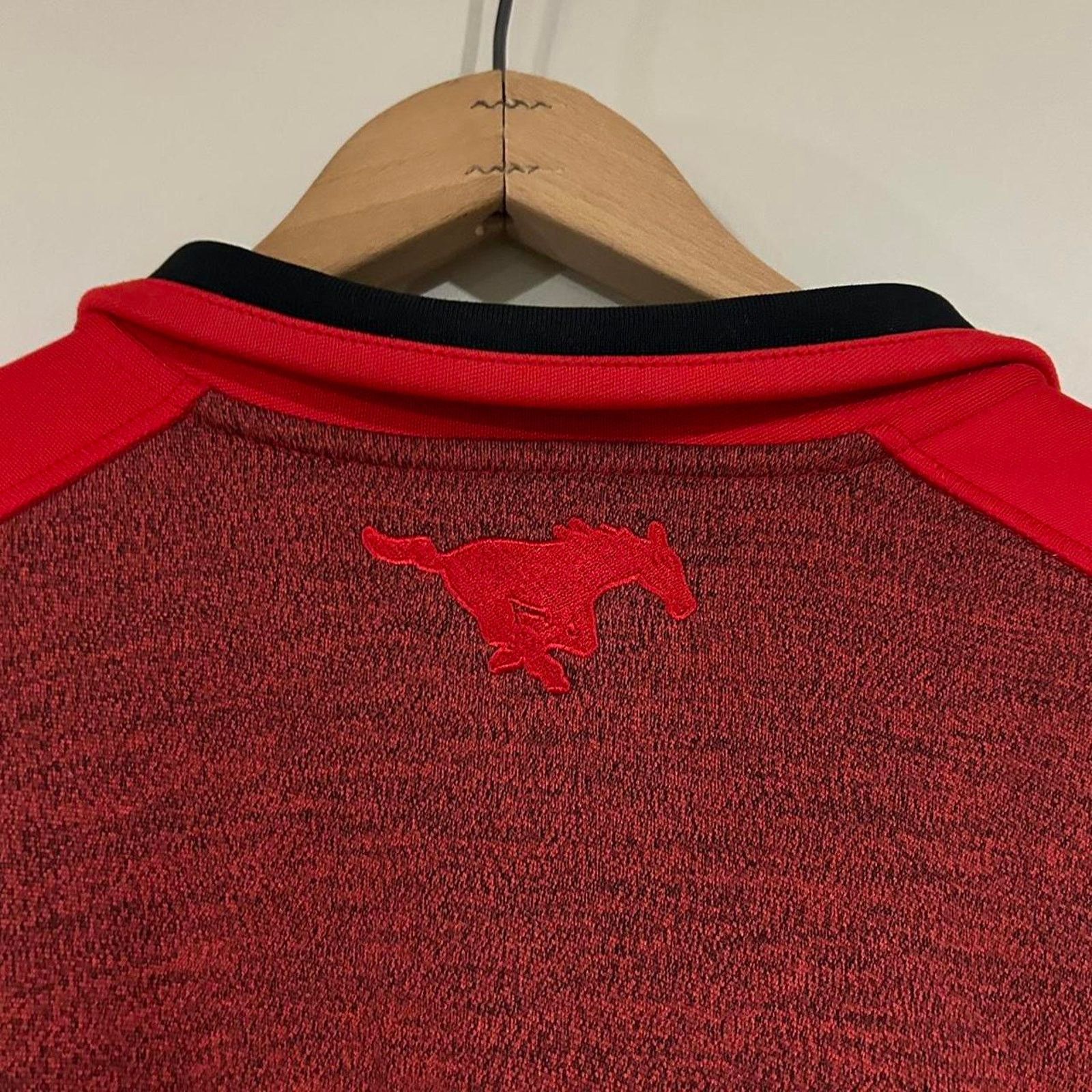Nike Nike SMU Mustangs Quarter Zip Sweater Size US L / EU 52-54 / 3 - 3 Thumbnail