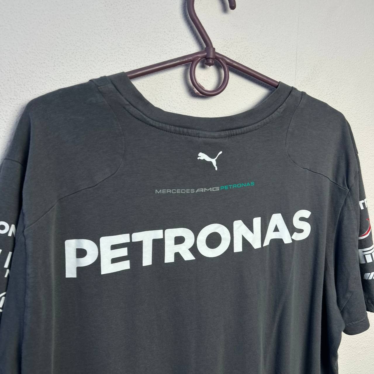 Mercedes-Benz × Puma Mens Puma Mercedes Benz Petronas sponsors racing tee Size US M / EU 48-50 / 2 - 11 Thumbnail