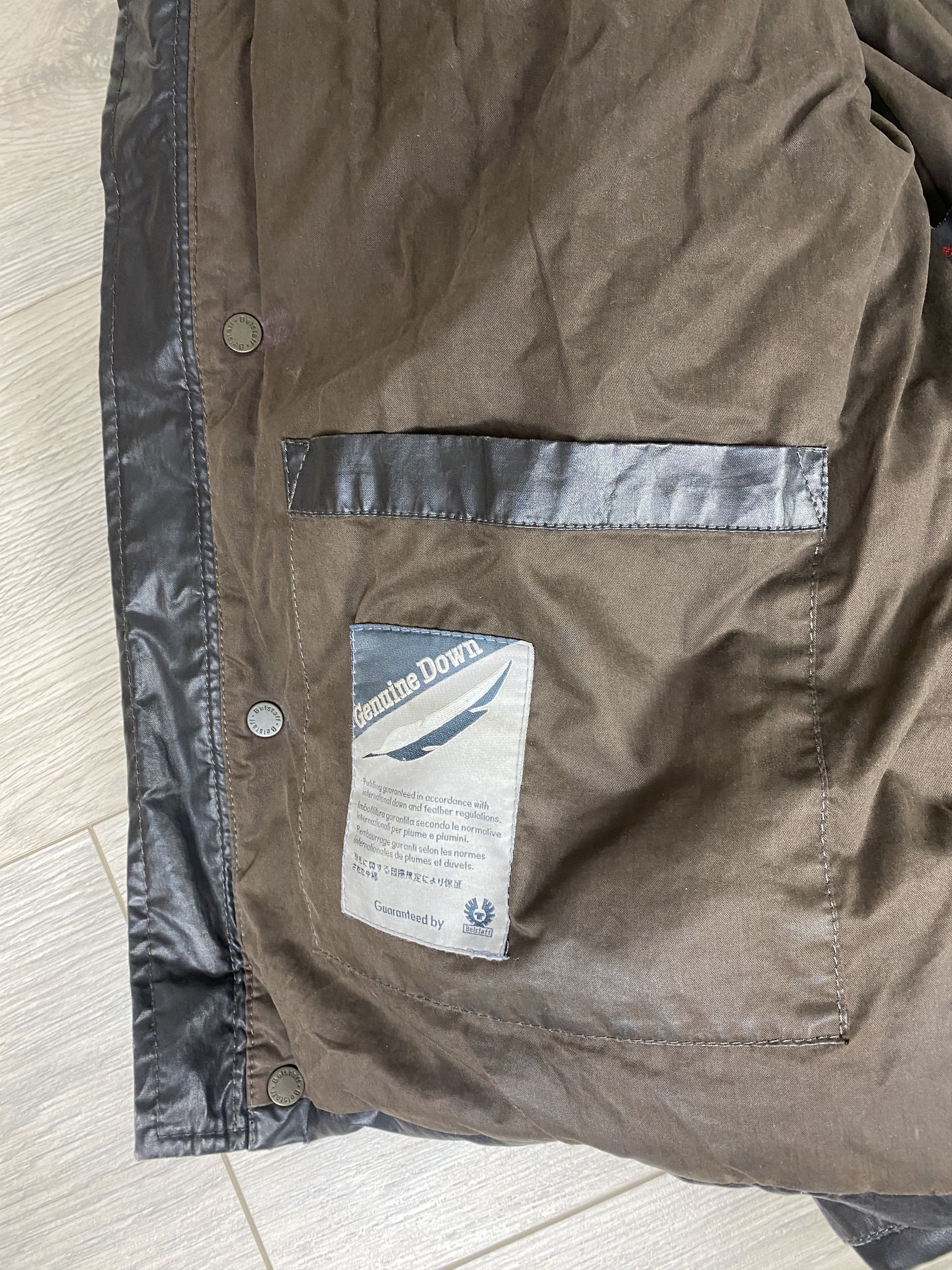 Belstaff Belstaff Waxed Aviator Collection Black Prince Down Jacket Size US L / EU 52-54 / 3 - 9 Thumbnail