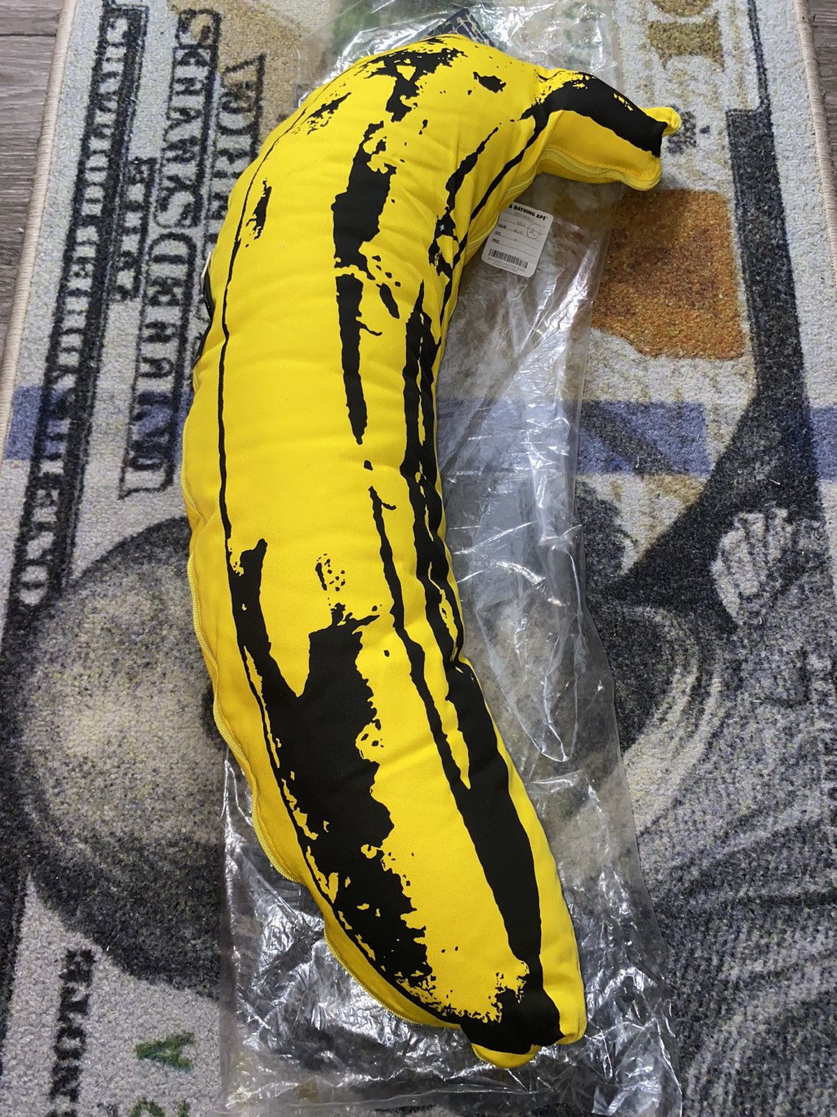 Andy Warhol BAPE ABC Camo Andy Warhol Banana Cushion Blue Size ONE SIZE - 3 Thumbnail
