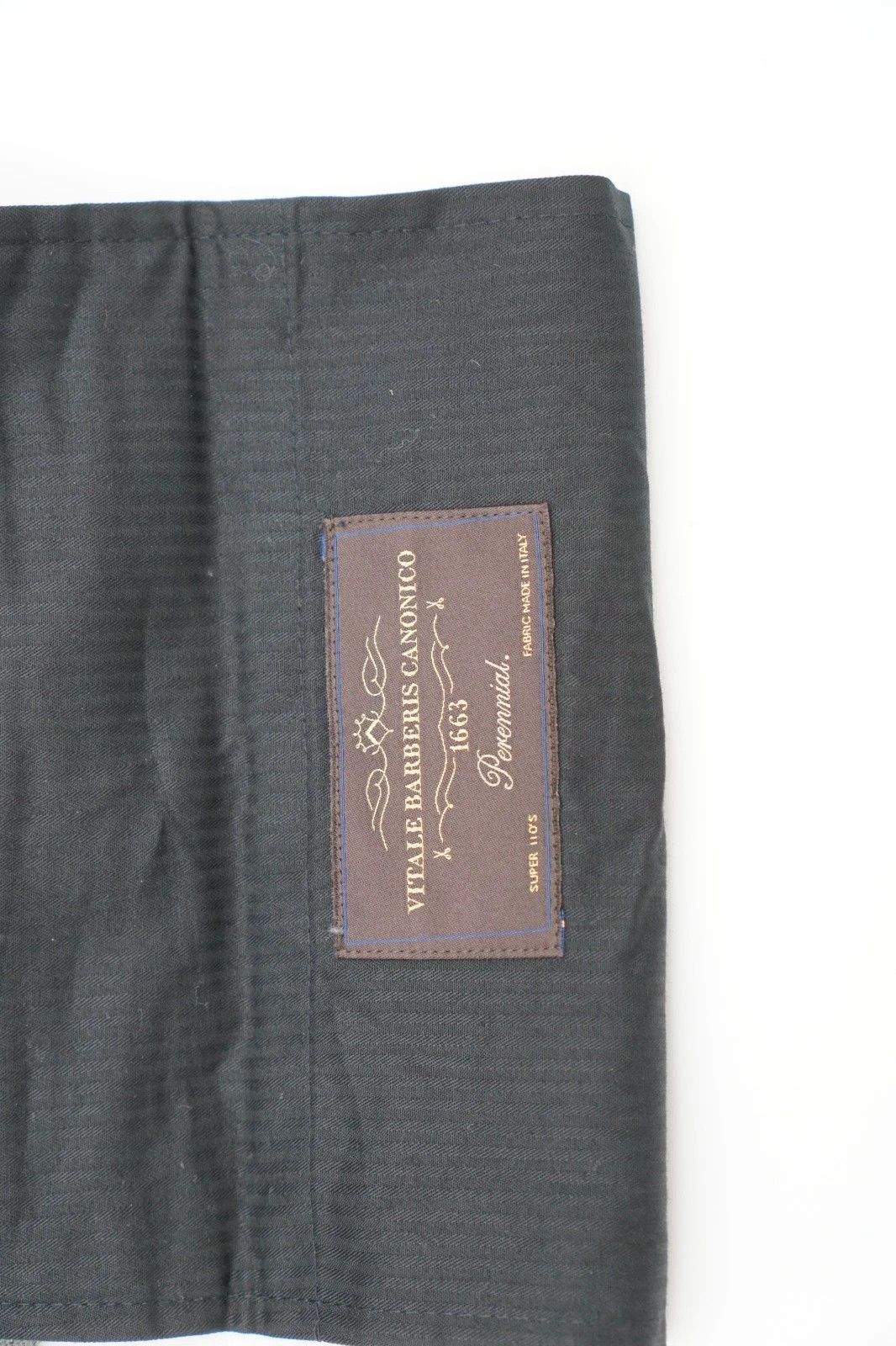 Suitsupply Men Suitsupply Pants grey Blue Wool Size EU44 UK/US34 Size 34R - 8 Thumbnail