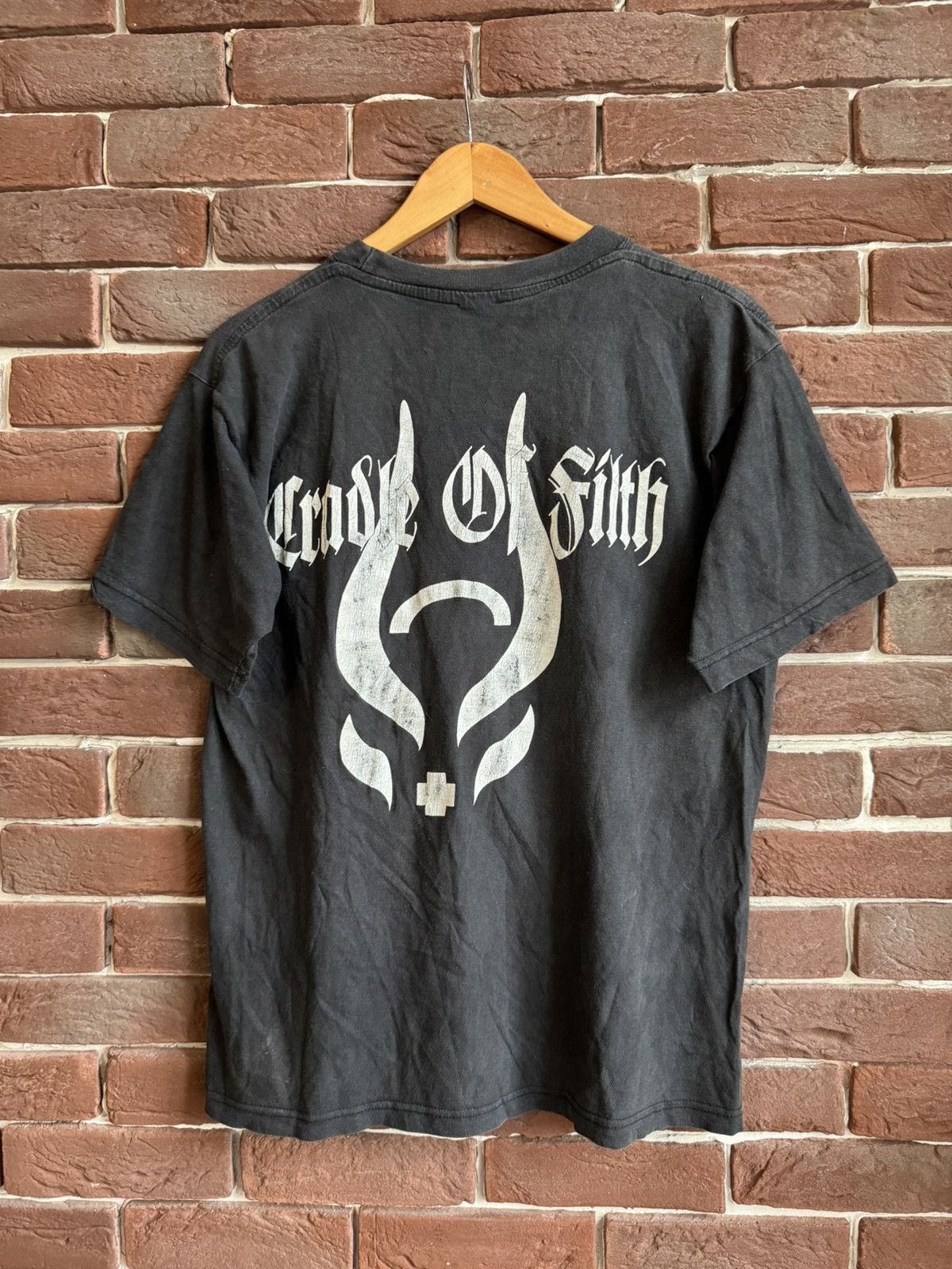 Band Tees Vintage 90s Cradle Of Filth Filth Dani Filth Metal Band Tee Size US L / EU 52-54 / 3 - 2 Thumbnail