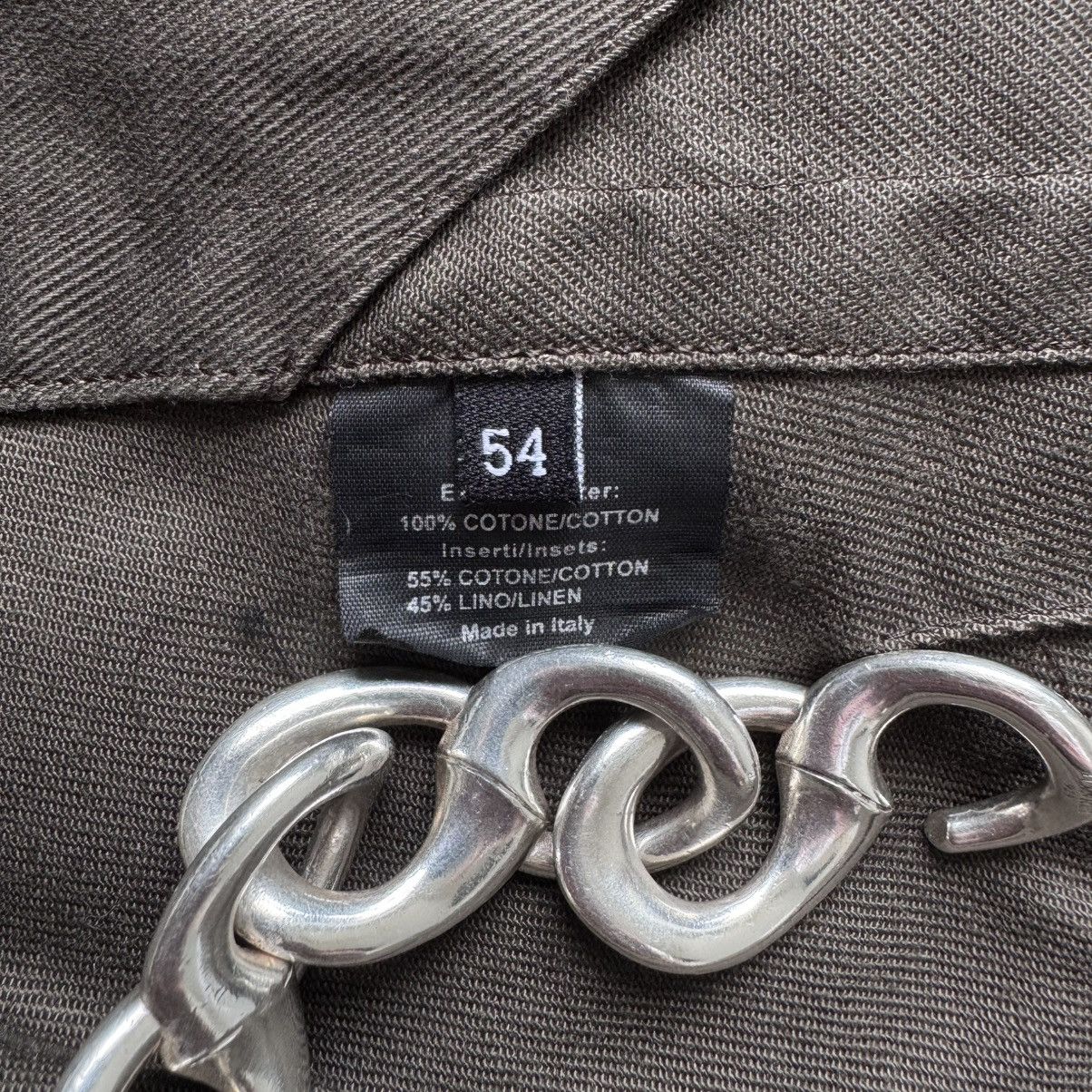 Gucci Gucci Tom Ford SS2003 Cotton Mandarin Collar Safari Jacket Size US L / EU 52-54 / 3 - 9 Thumbnail
