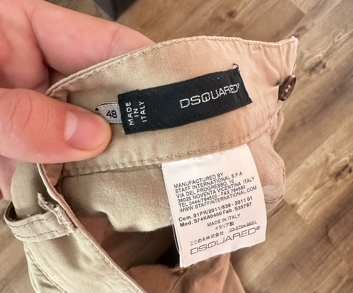 Dsquared2 Vintage dsquared cargo trouser Size US 30 / EU 46 - 3 Thumbnail