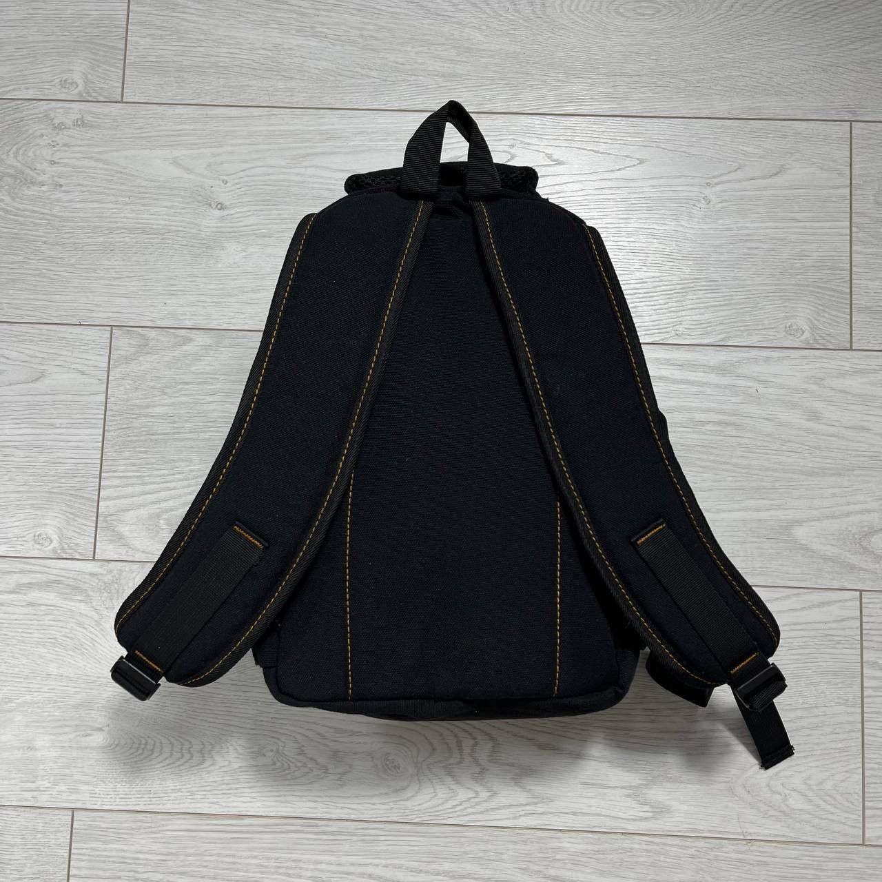 Vintage Gold Be Gorpcore multi pocket y2k backpack Size ONE SIZE - 2 Thumbnail
