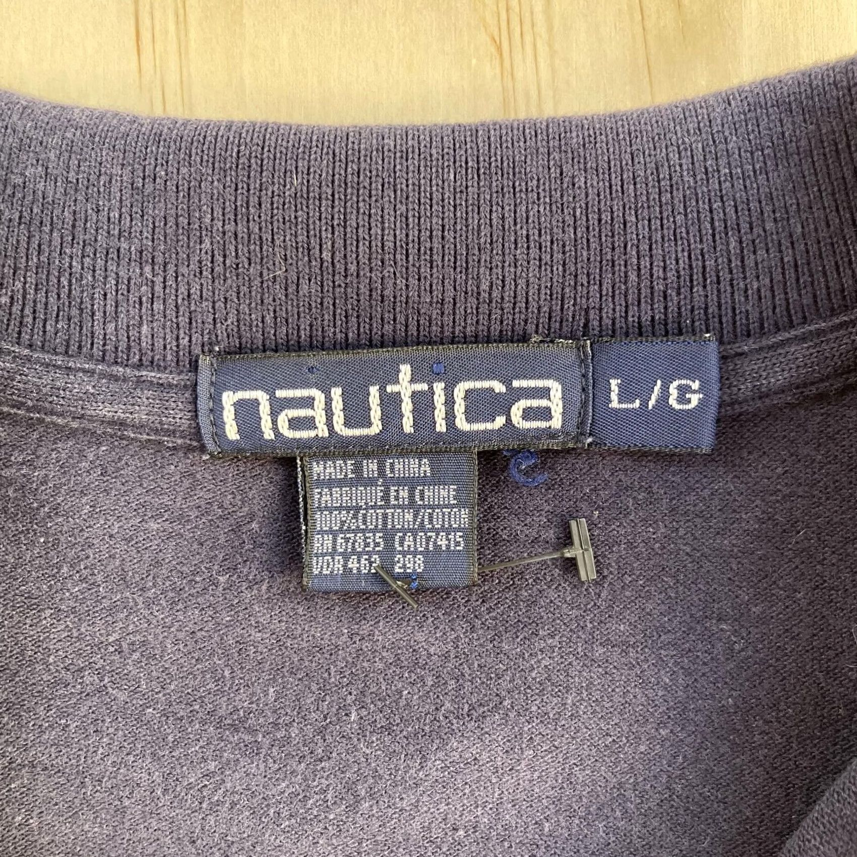 Nautica Nautica Polo Shirt Mens L Multicolor Stripe 100% Cotton Nautical Casual Size US L / EU 52-54 / 3 - 3 Thumbnail