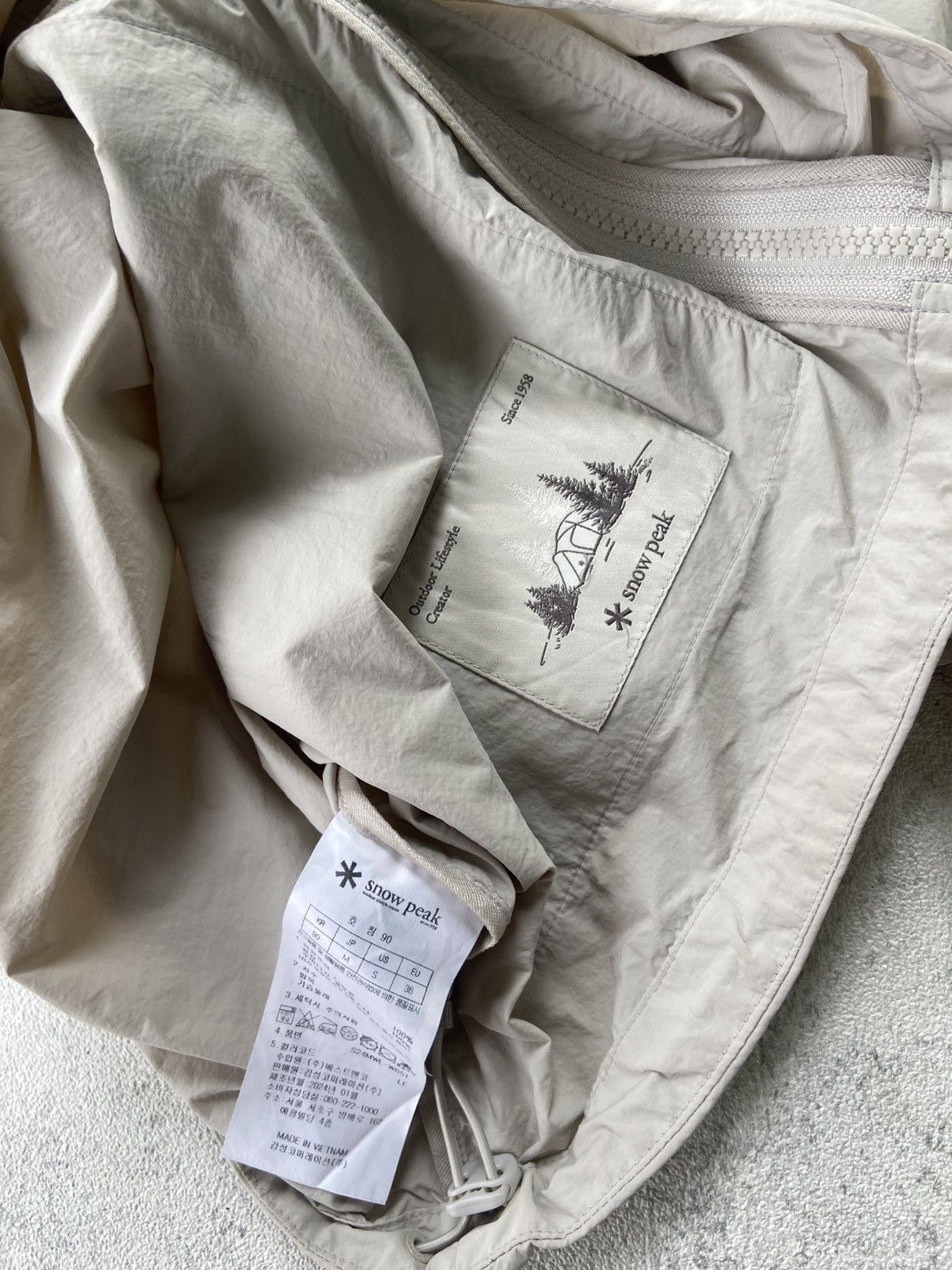Snow Peak Snow Peak Nylon light windbreaker jacket Size US M / EU 48-50 / 2 - 5 Thumbnail