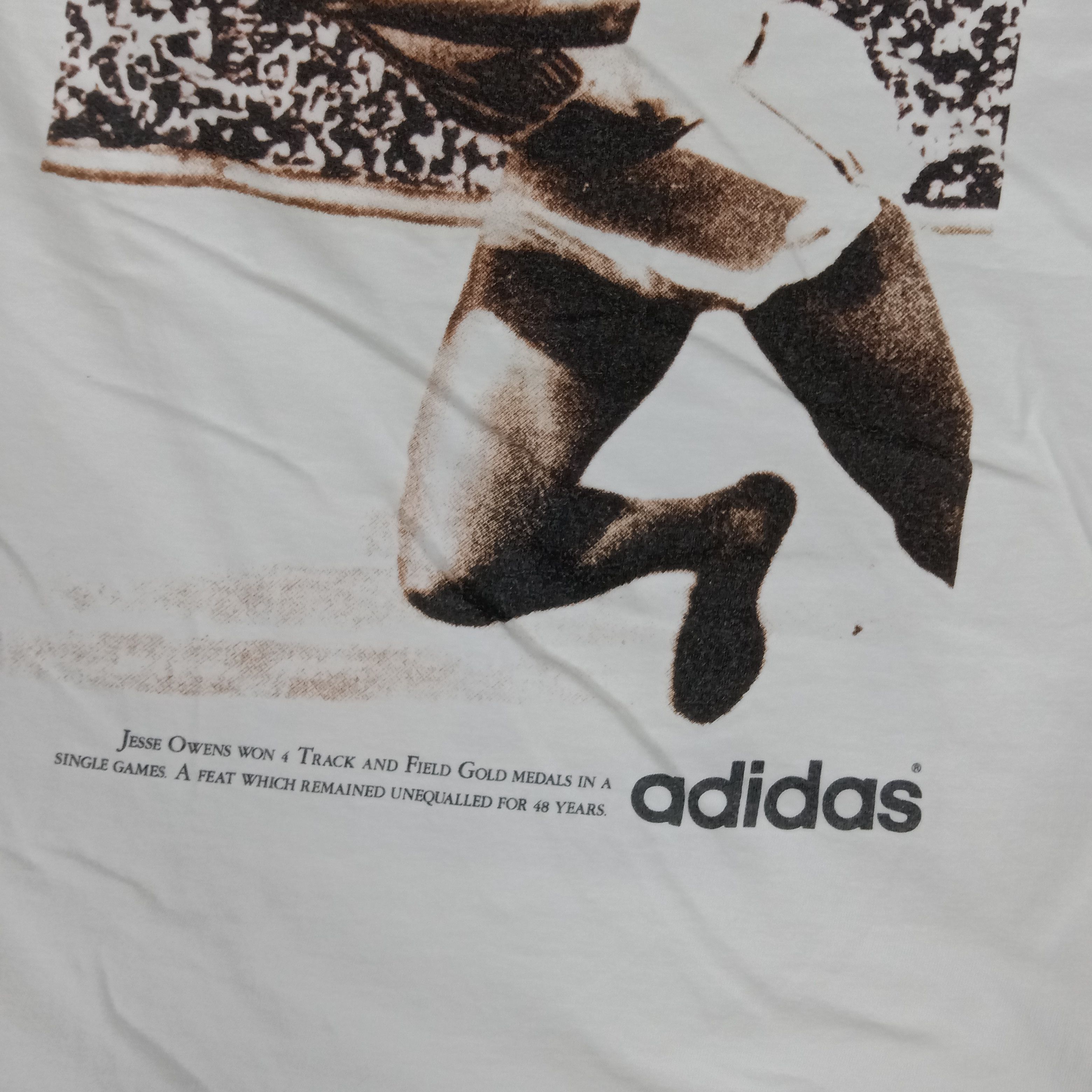 Adidas × Vintage Adidas We Know Now Running Design Tshirt Size US M / EU 48-50 / 2 - 10 Thumbnail