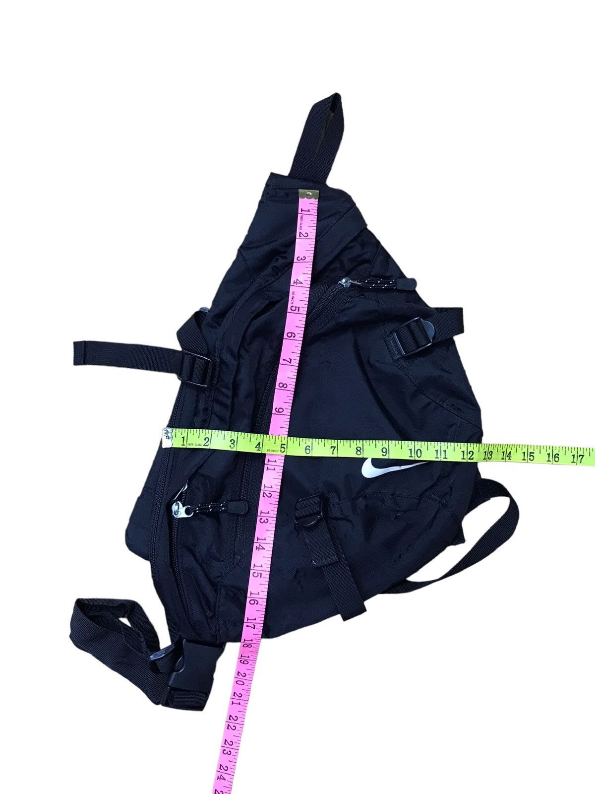 Japanese Brand × Nike × Vintage Vintage Nike Technical Tri-Harnes CrossBody Bag Size ONE SIZE - 5 Thumbnail