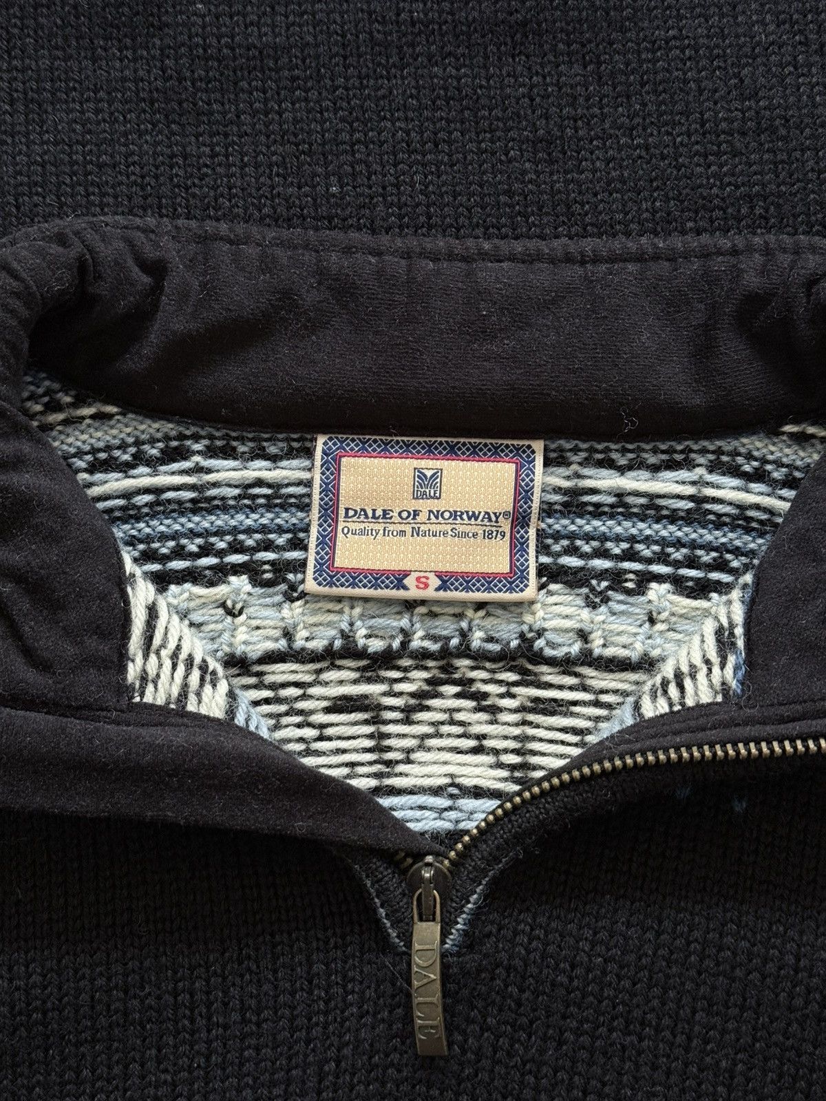 Dale Of Norway Dale Of Norway Wool Knit 1/4 Zip Sweater Size US S / EU 44-46 / 1 - 6 Thumbnail