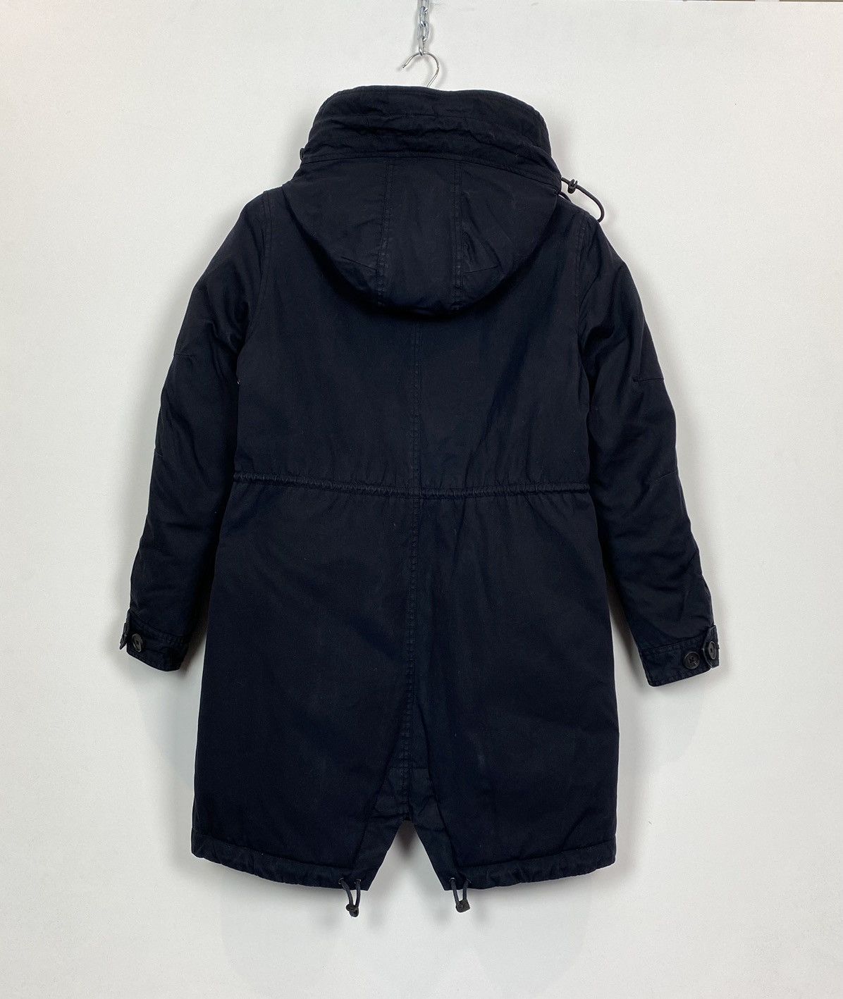 Allsaints AllSaints Avalanche Black Hooded Down Parka Jacket Size 12 Size M / US 6-8 / IT 42-44 - 13 Thumbnail