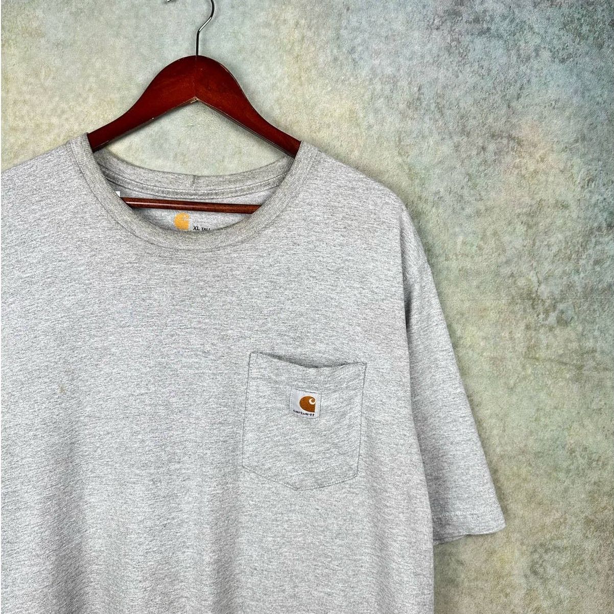 Carhartt Carhartt Pocket T Shirt Sz XLT Gray Work Wear Size US XL / EU 56 / 4 - 2 Thumbnail