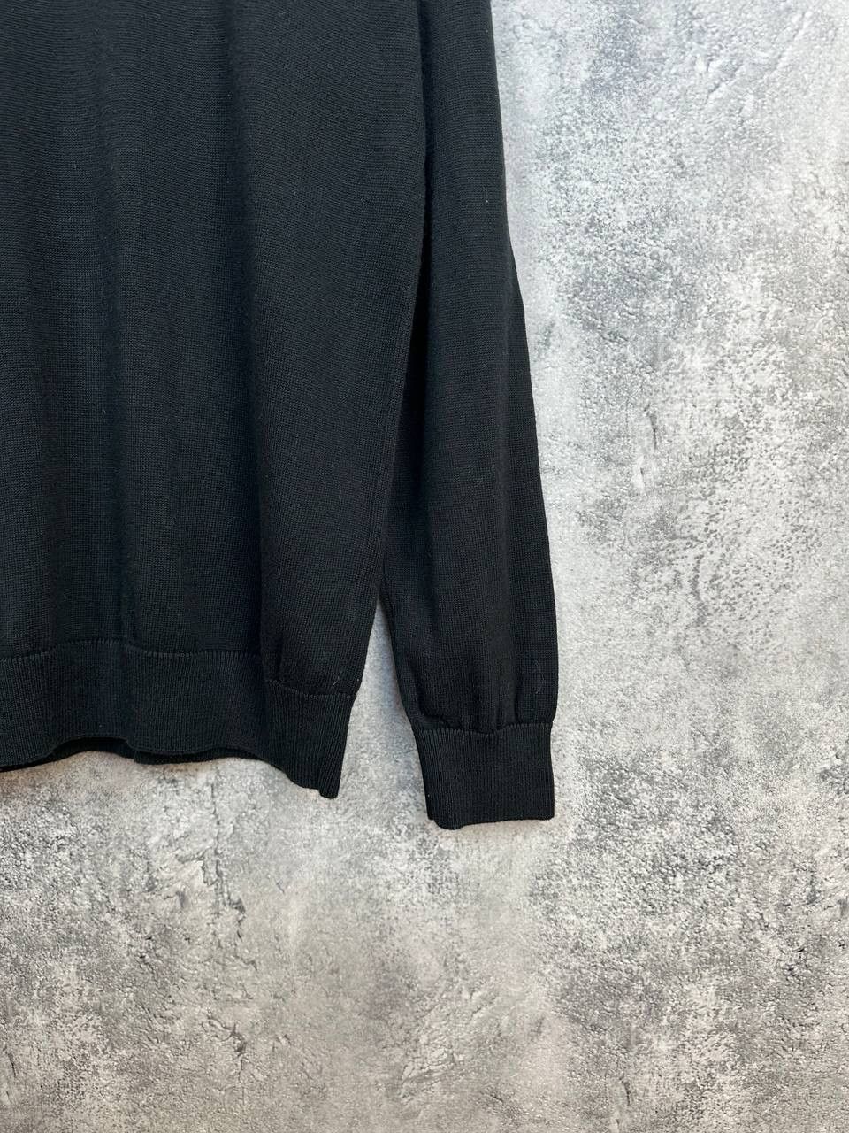 Paul James Paul James Polo Long Sleeve Shirt Jumper Black OldMoney Size US M / EU 48-50 / 2 - 8 Thumbnail