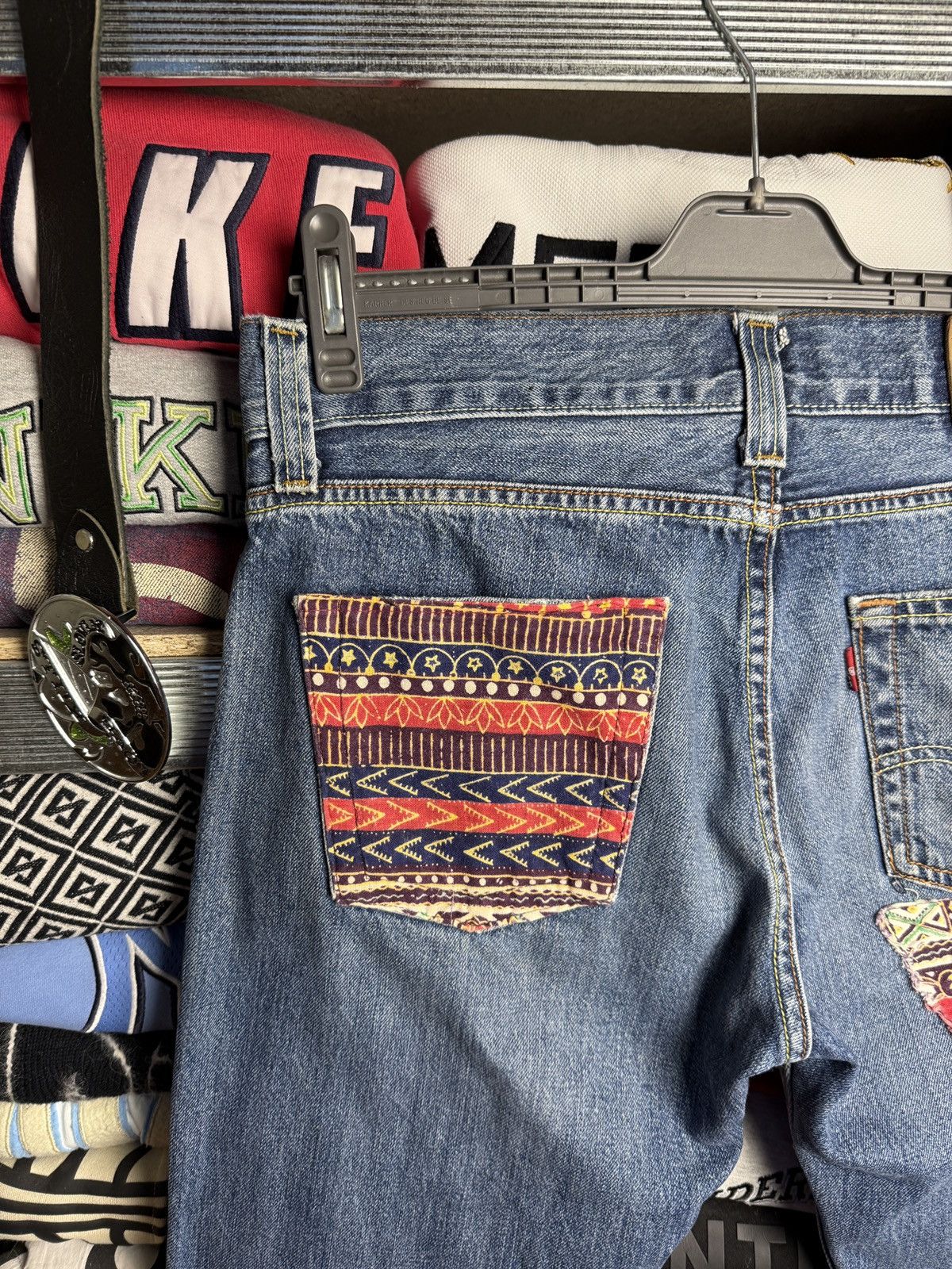 Levi's Levis 512 Jeans Hand Made Shorts Size US 33 - 9 Thumbnail
