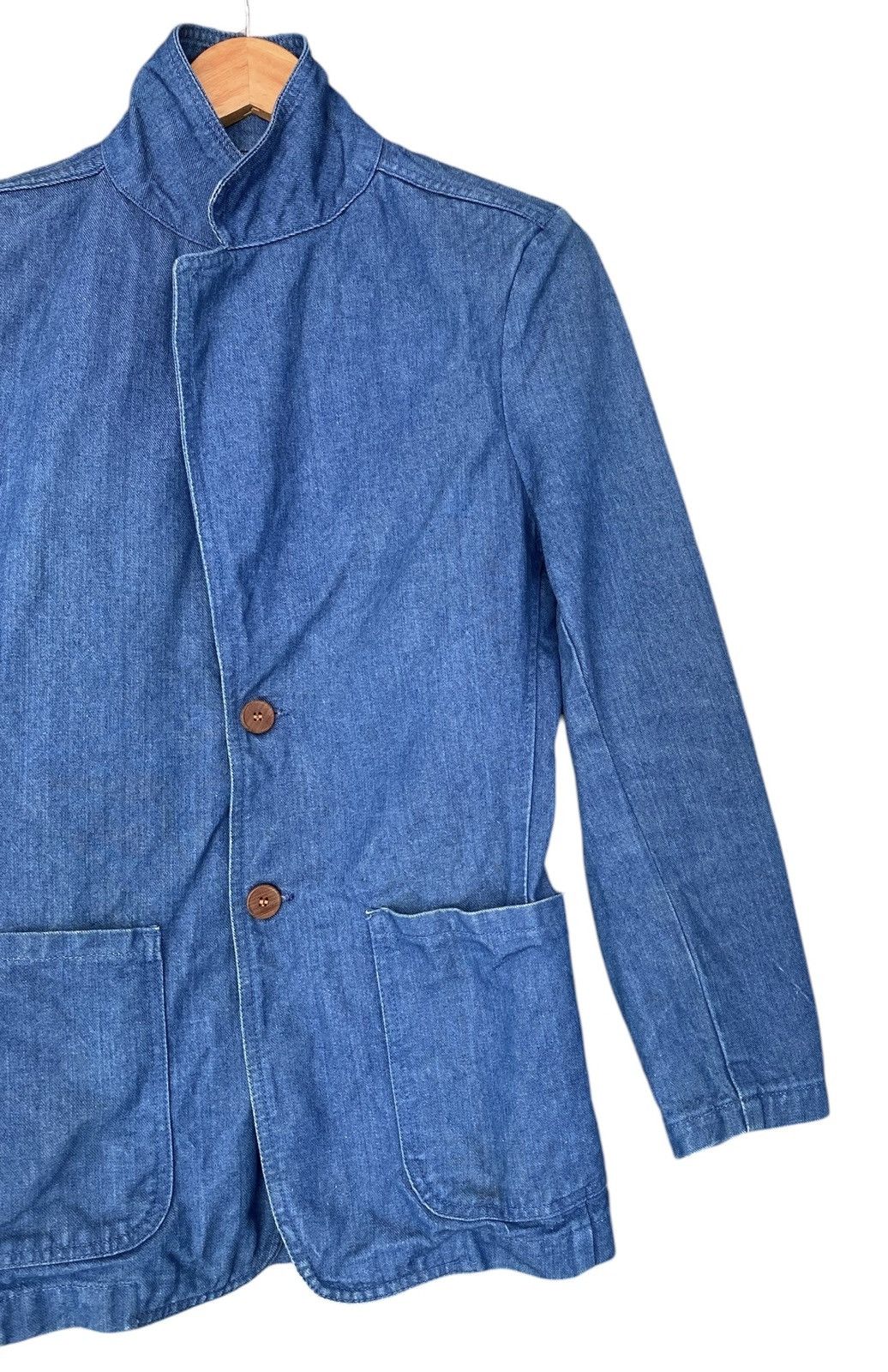 Vintage Vintage BOBSON Denim Blue Chore Jacket (M) Size US M / EU 48-50 / 2 - 4 Thumbnail
