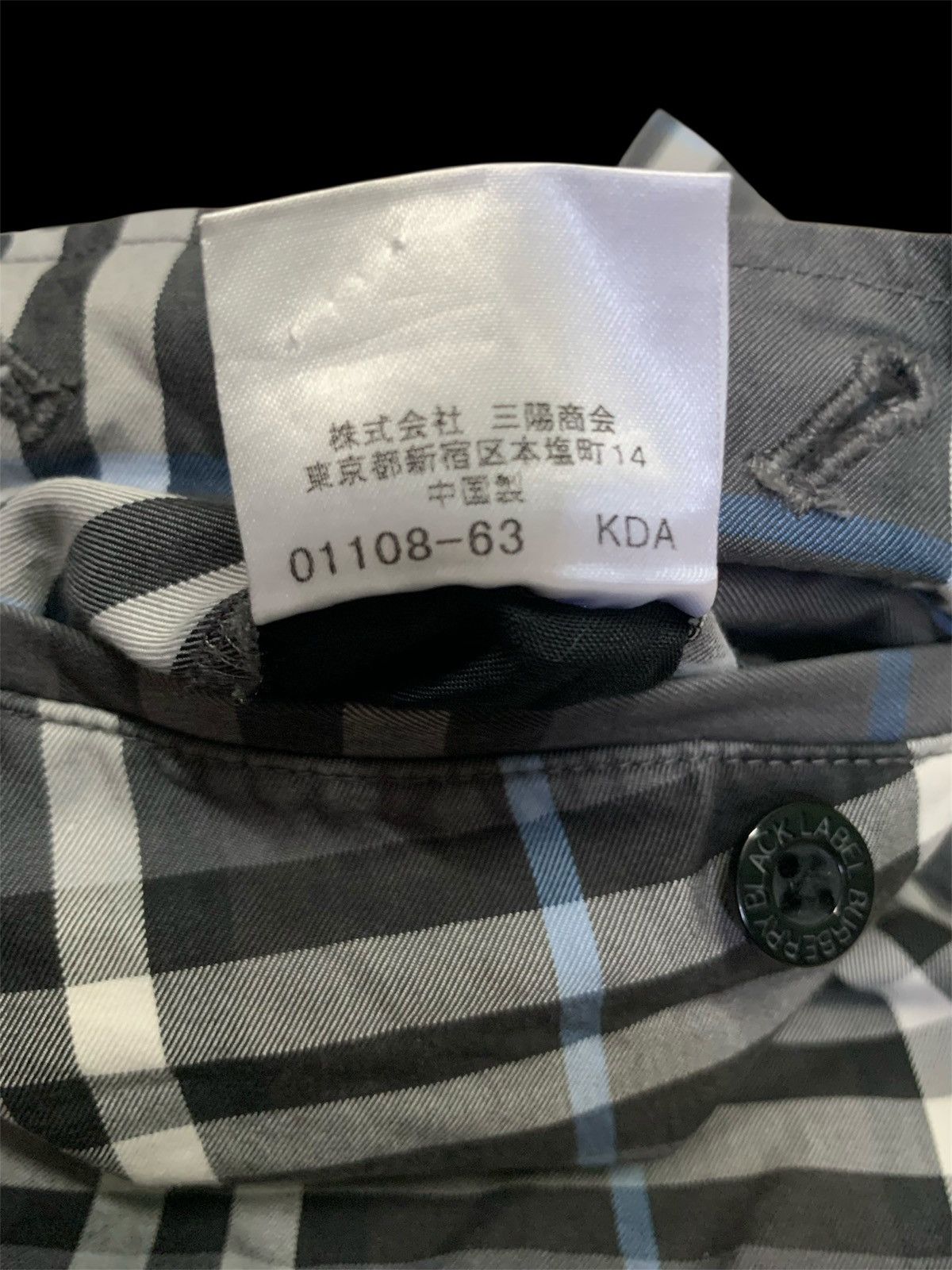 Burberry Burberry black label Nova Checked cargo shorts pants Size US 29 - 6 Thumbnail