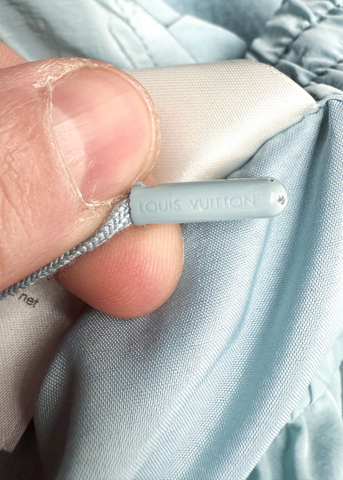 Louis Vuitton Louis Vuitton SS23 Teal Mix Material Wool Blend Track Pants Size US 36 / EU 52 - 6 Thumbnail